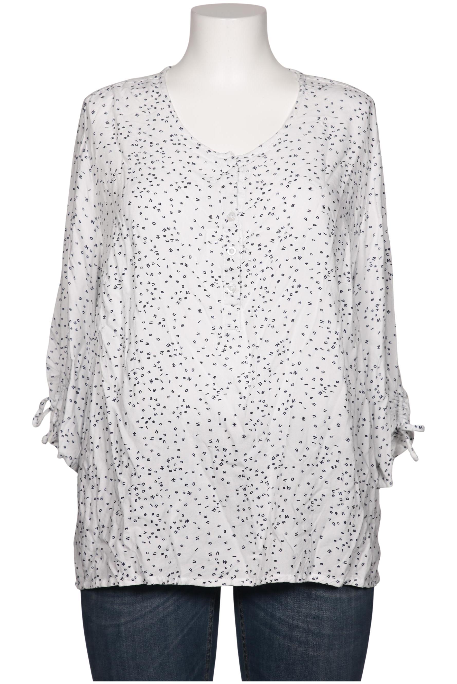 

Ulla Popken Damen Bluse, weiß, Gr. 46