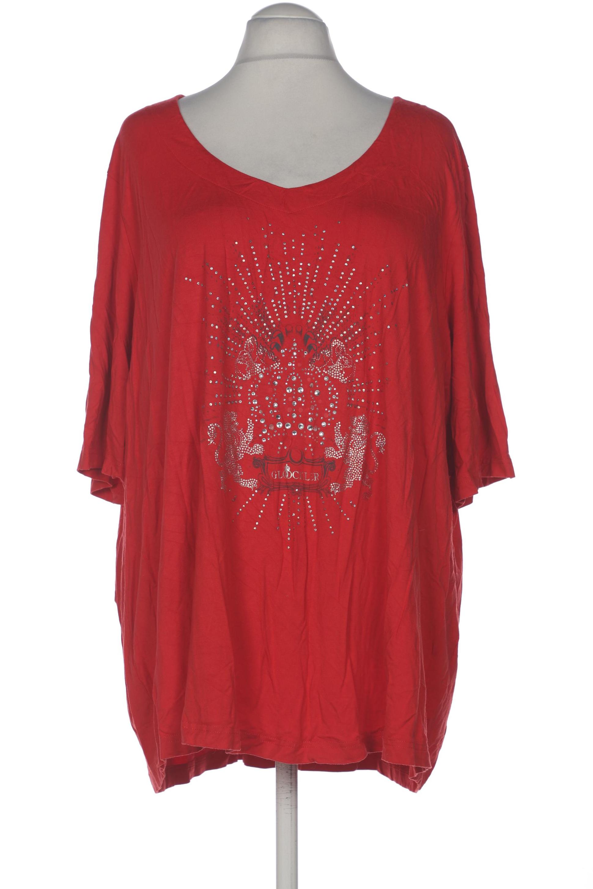

Ulla Popken Damen Langarmshirt, rot, Gr. 58