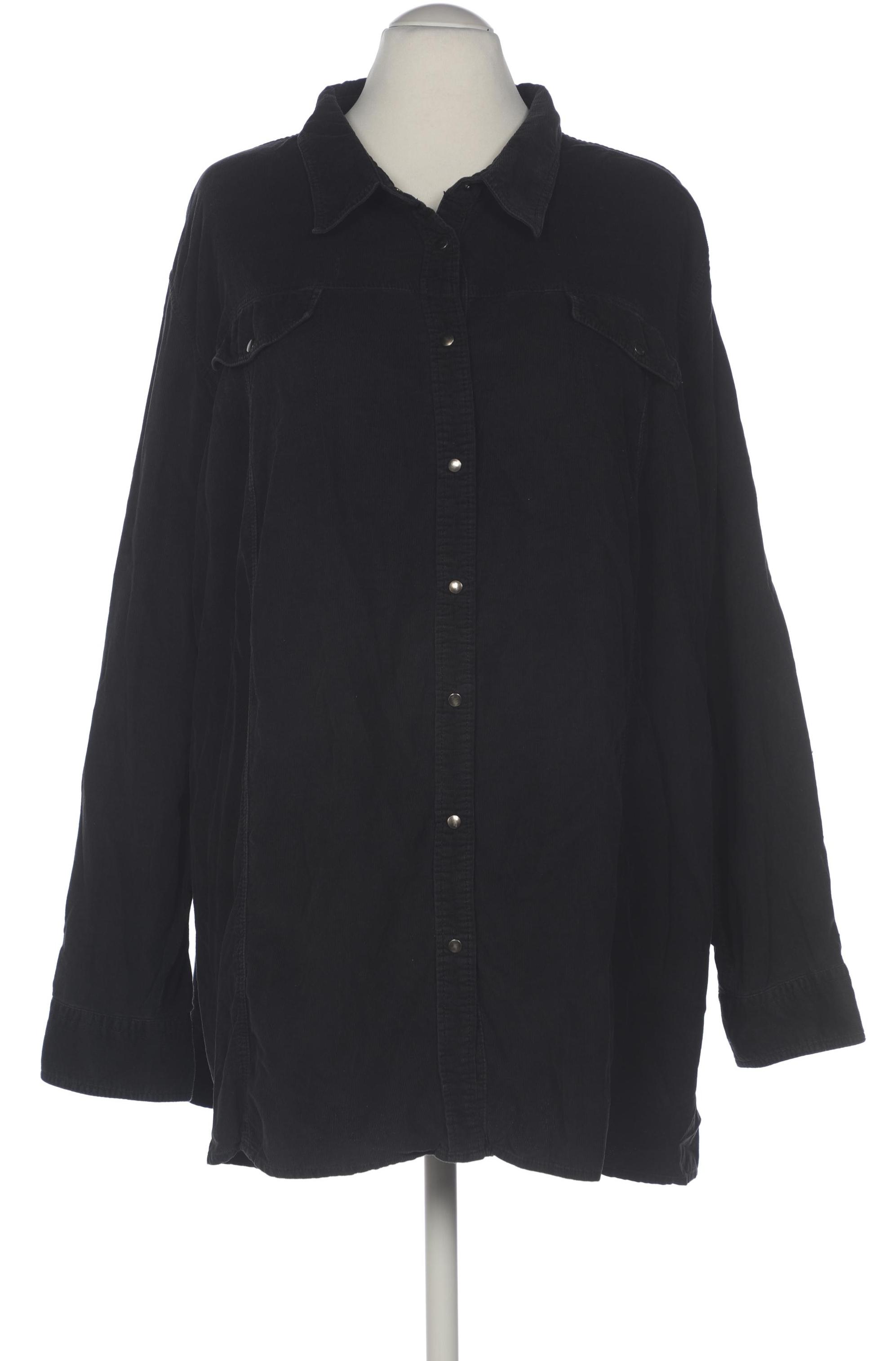 

Ulla Popken Damen Bluse, schwarz, Gr. 58