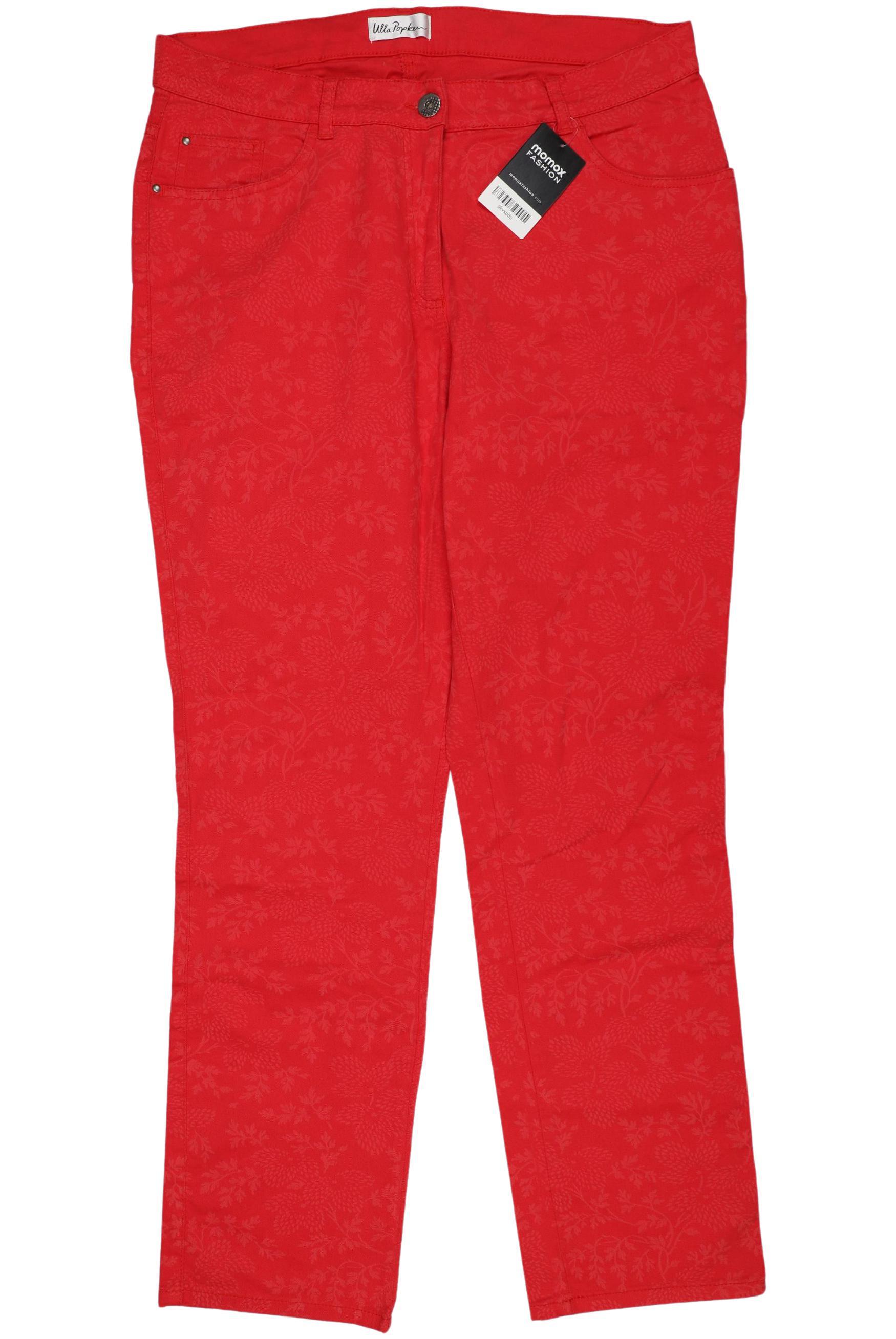 

Ulla Popken Damen Stoffhose, rot, Gr. 46