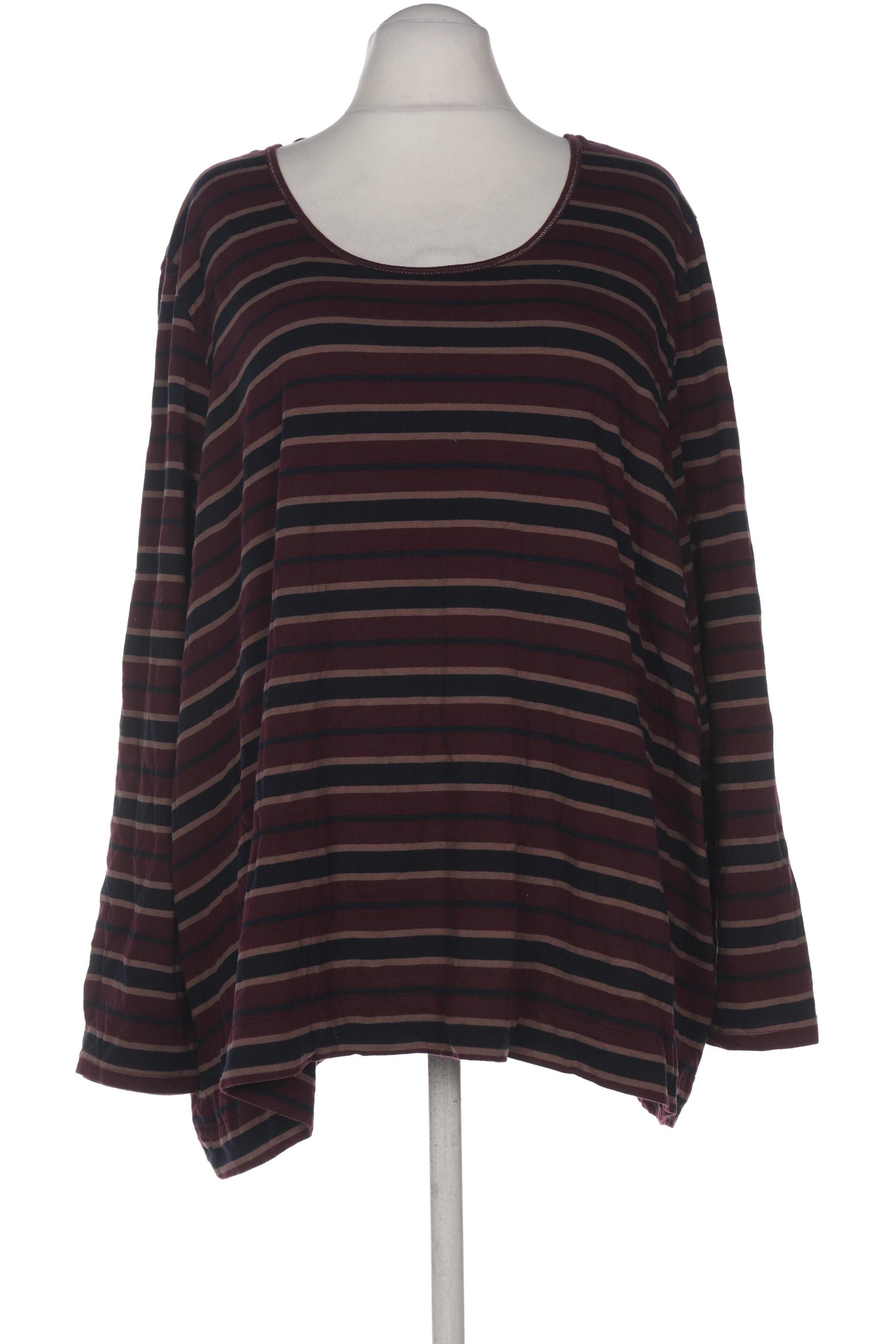 

Ulla Popken Damen Langarmshirt, bordeaux, Gr. 58