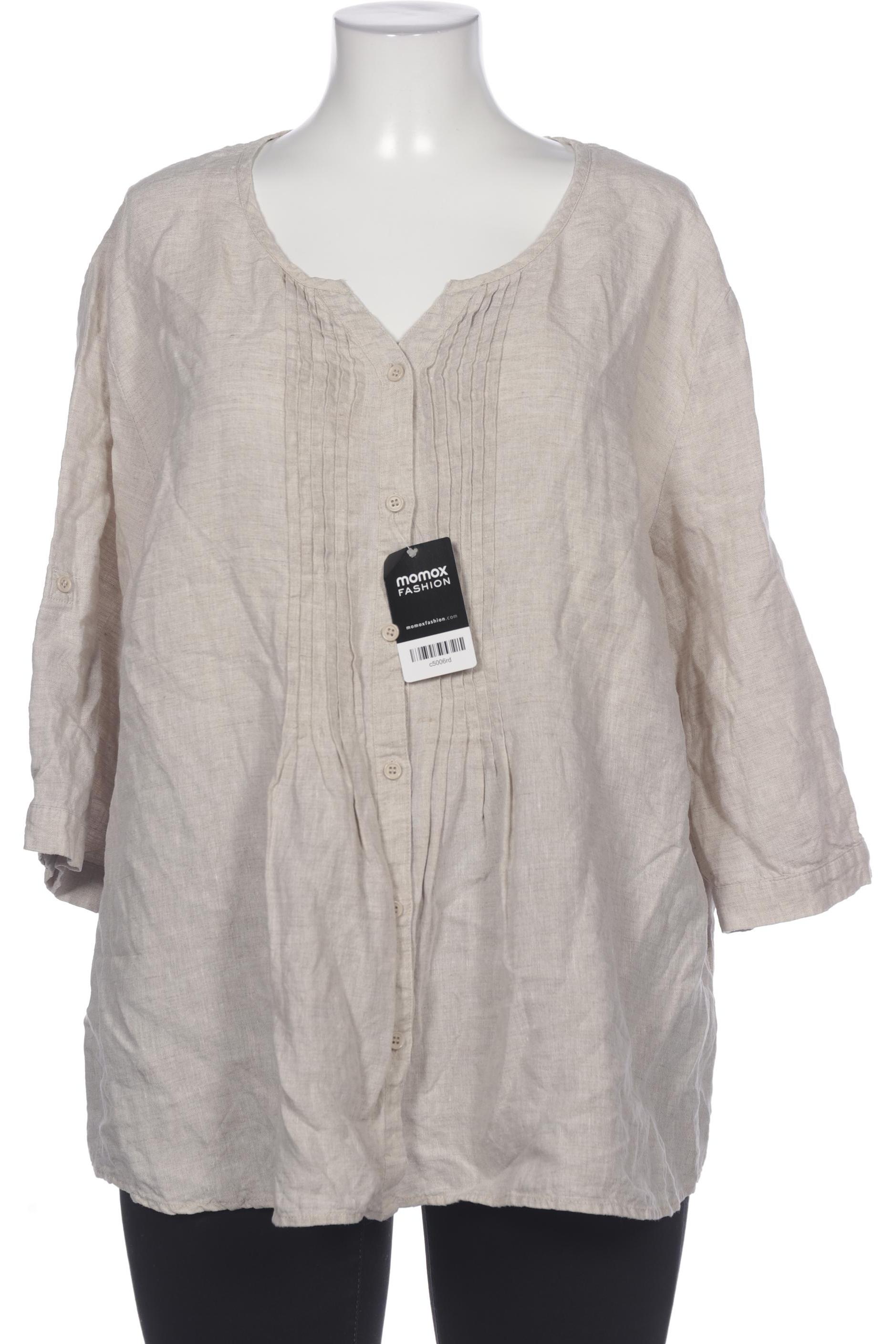 

Ulla Popken Damen Bluse, beige, Gr. 50
