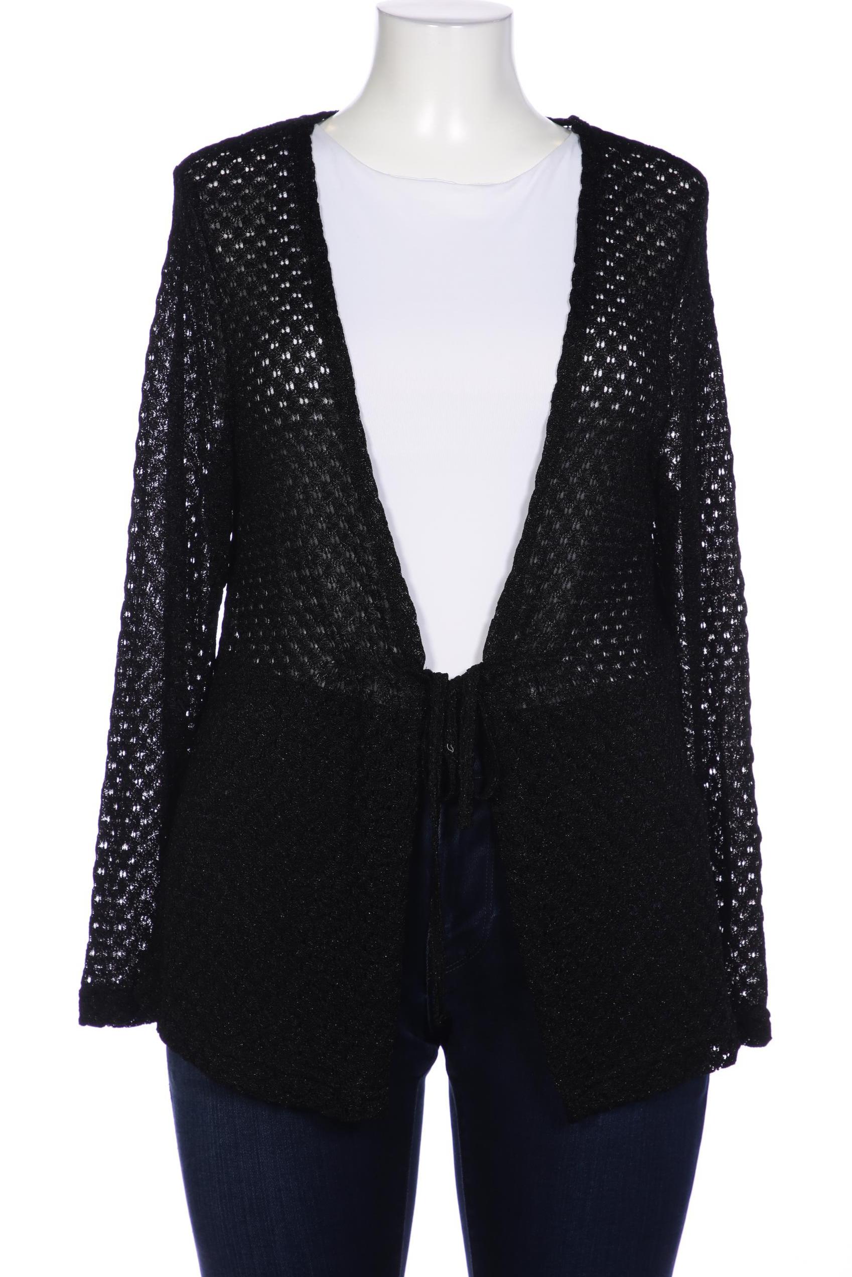 

Ulla Popken Damen Strickjacke, schwarz