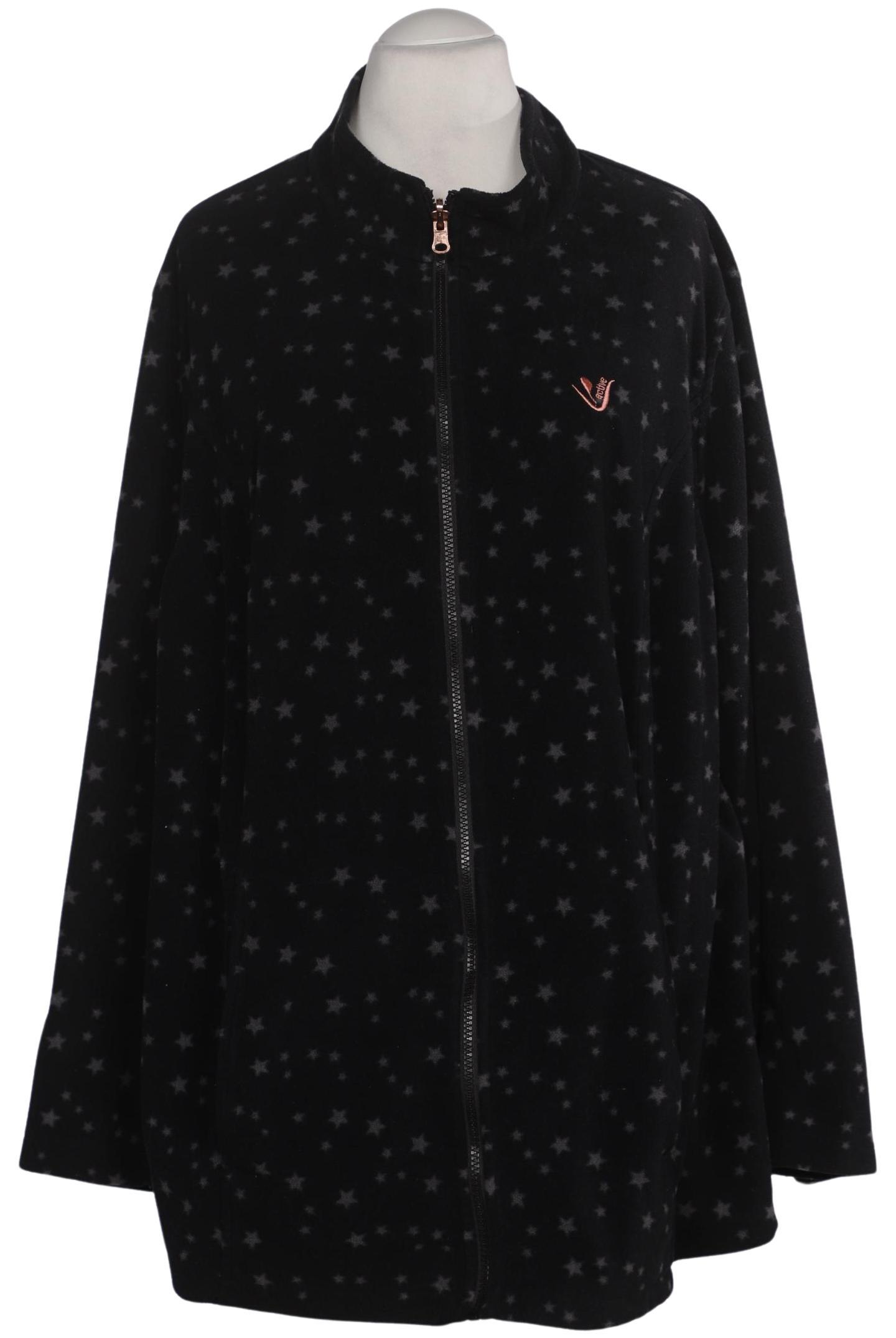 

Ulla Popken Damen Sweatshirt, schwarz, Gr. 54