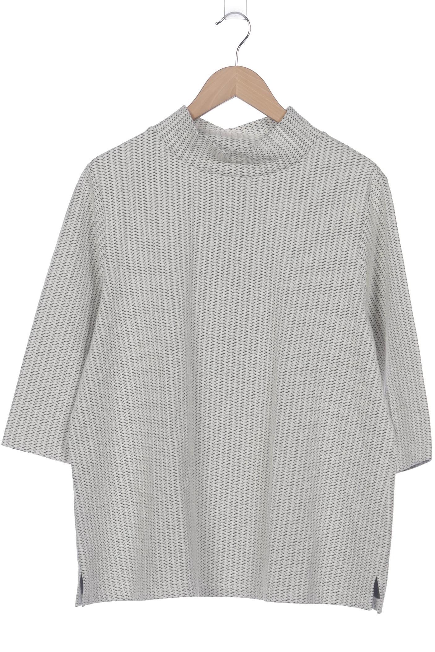 

Ulla Popken Damen Langarmshirt, cremeweiß, Gr. 46