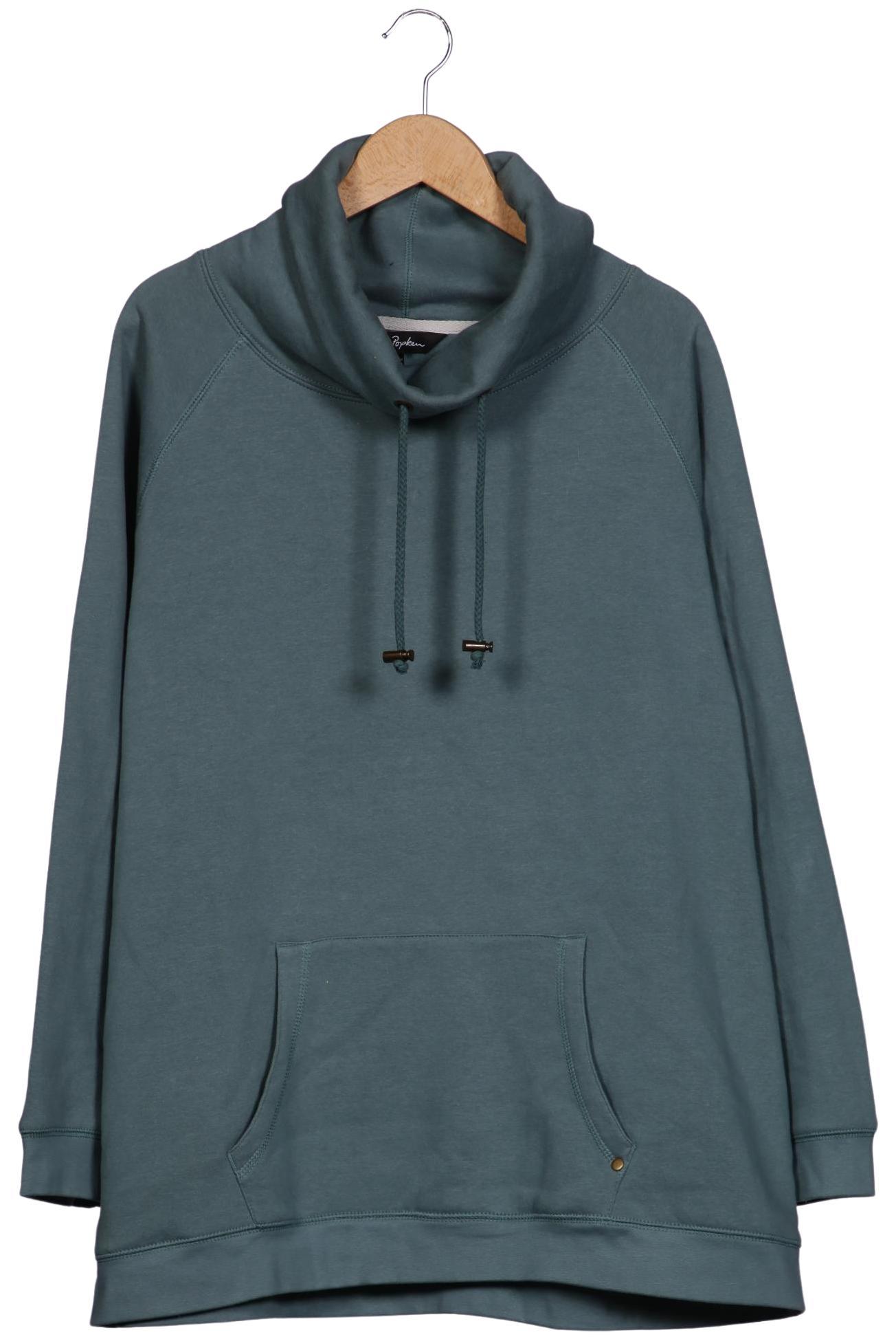 

Ulla Popken Damen Sweatshirt, türkis, Gr. 46