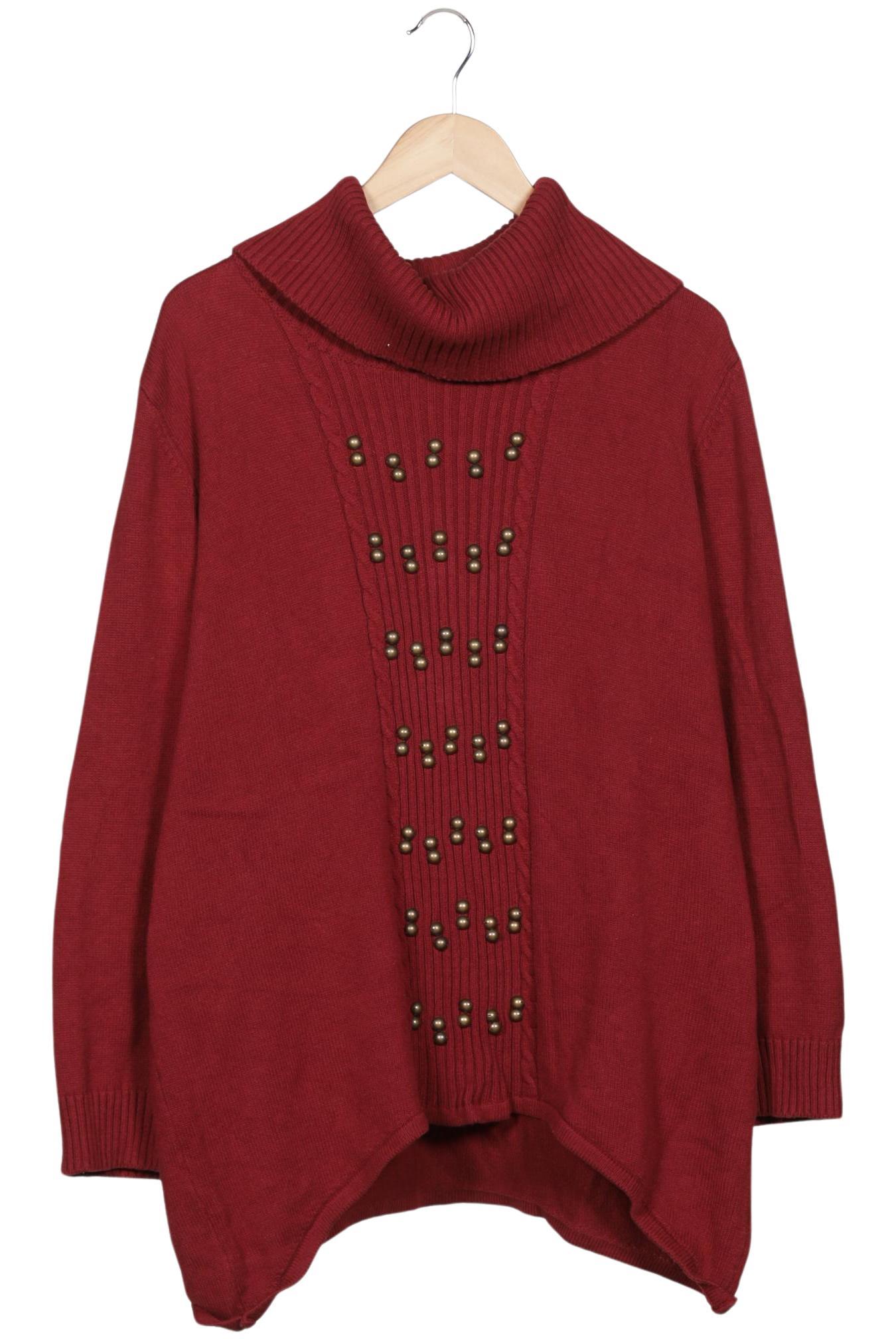 

Ulla Popken Damen Pullover, rot, Gr. 46