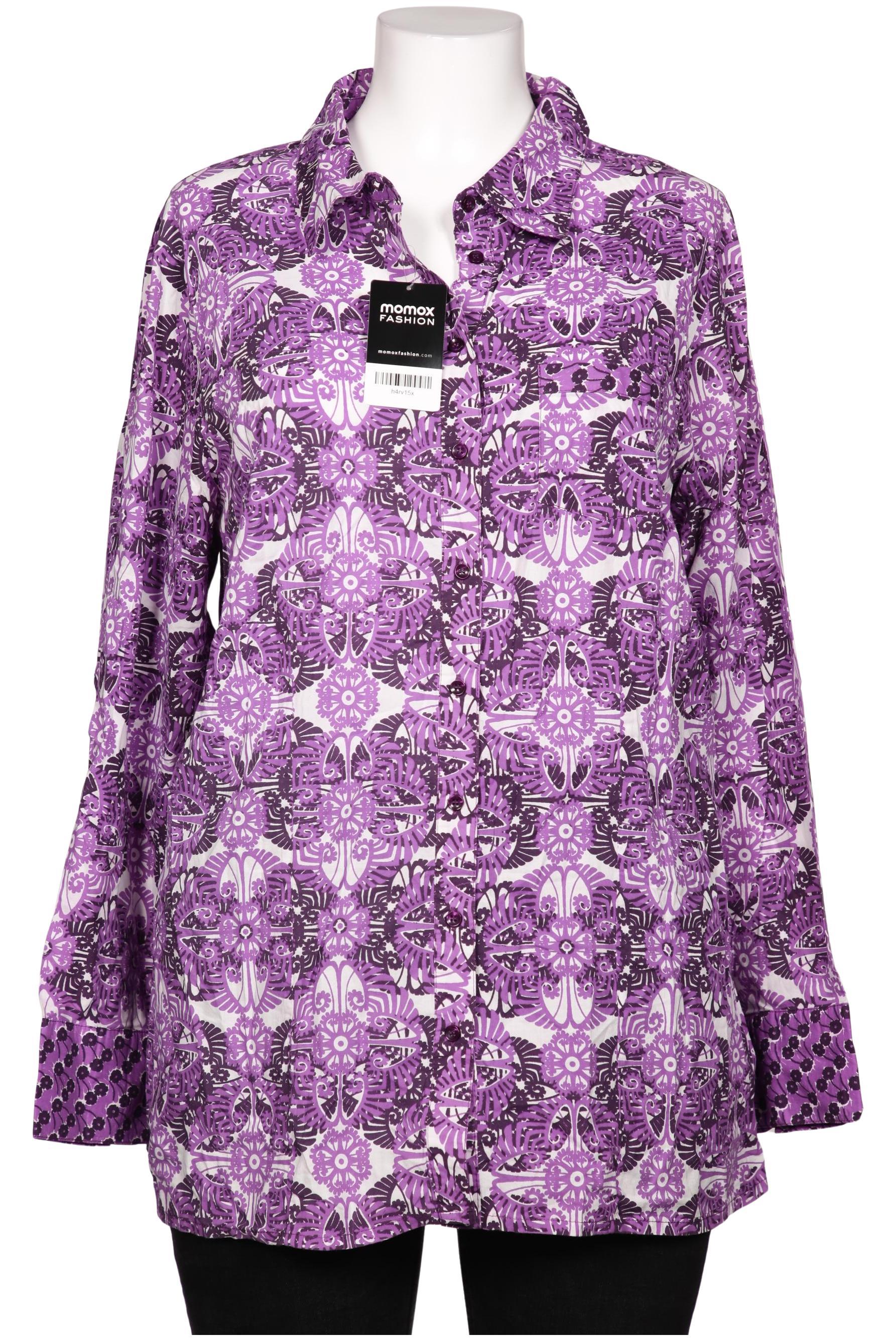 

Ulla Popken Damen Bluse, flieder, Gr. 46