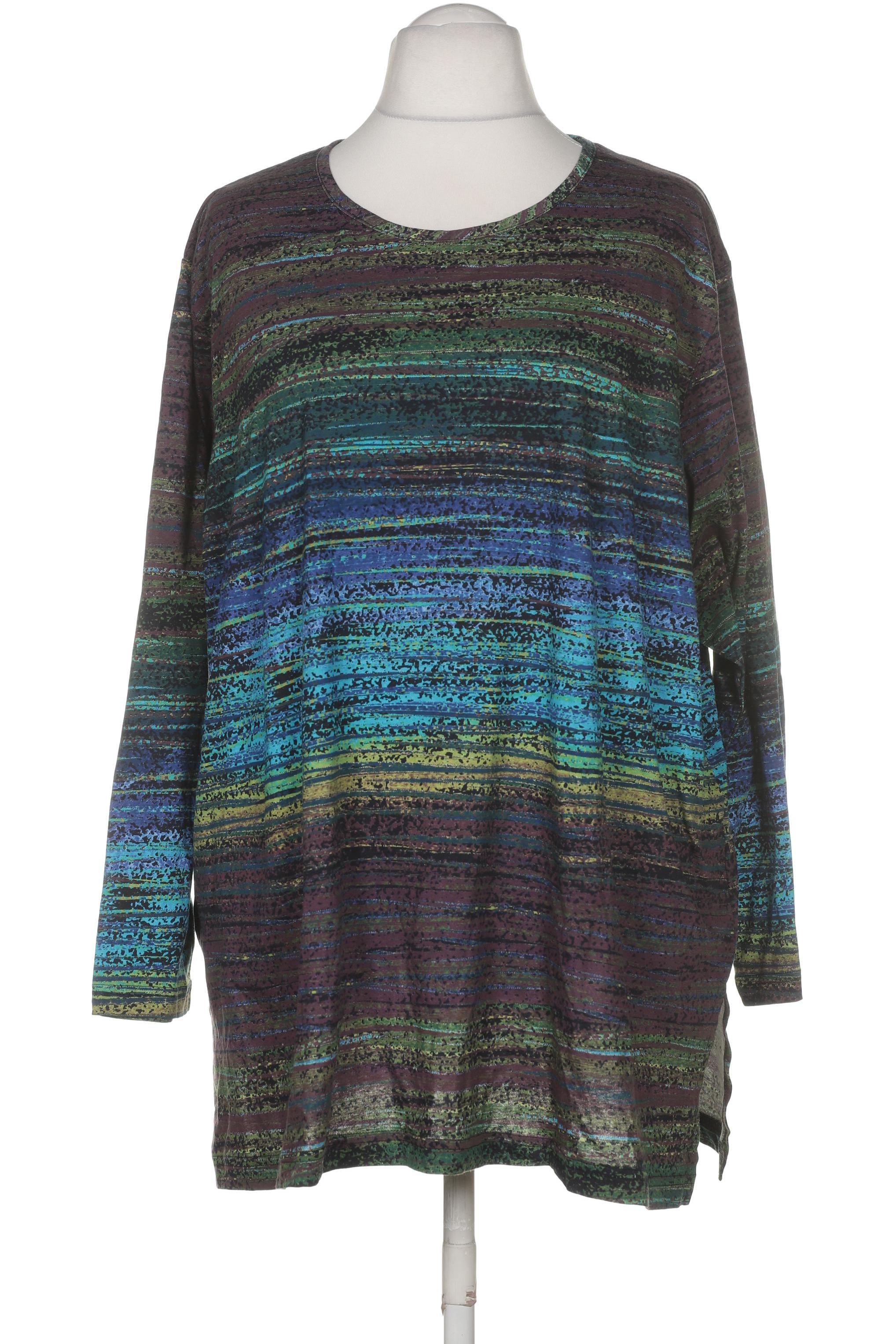 

Ulla Popken Damen Langarmshirt, mehrfarbig, Gr. 54