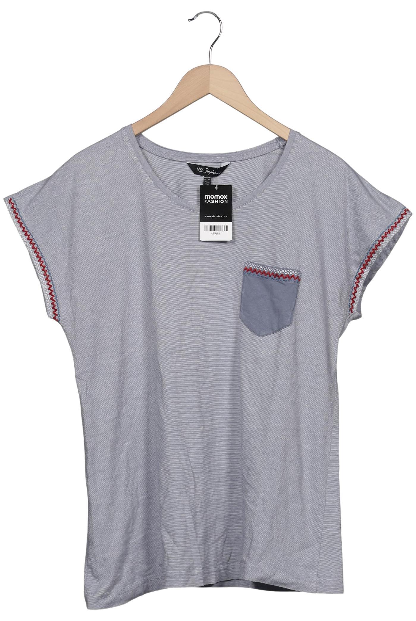 

Ulla Popken Damen T-Shirt, blau, Gr. 42