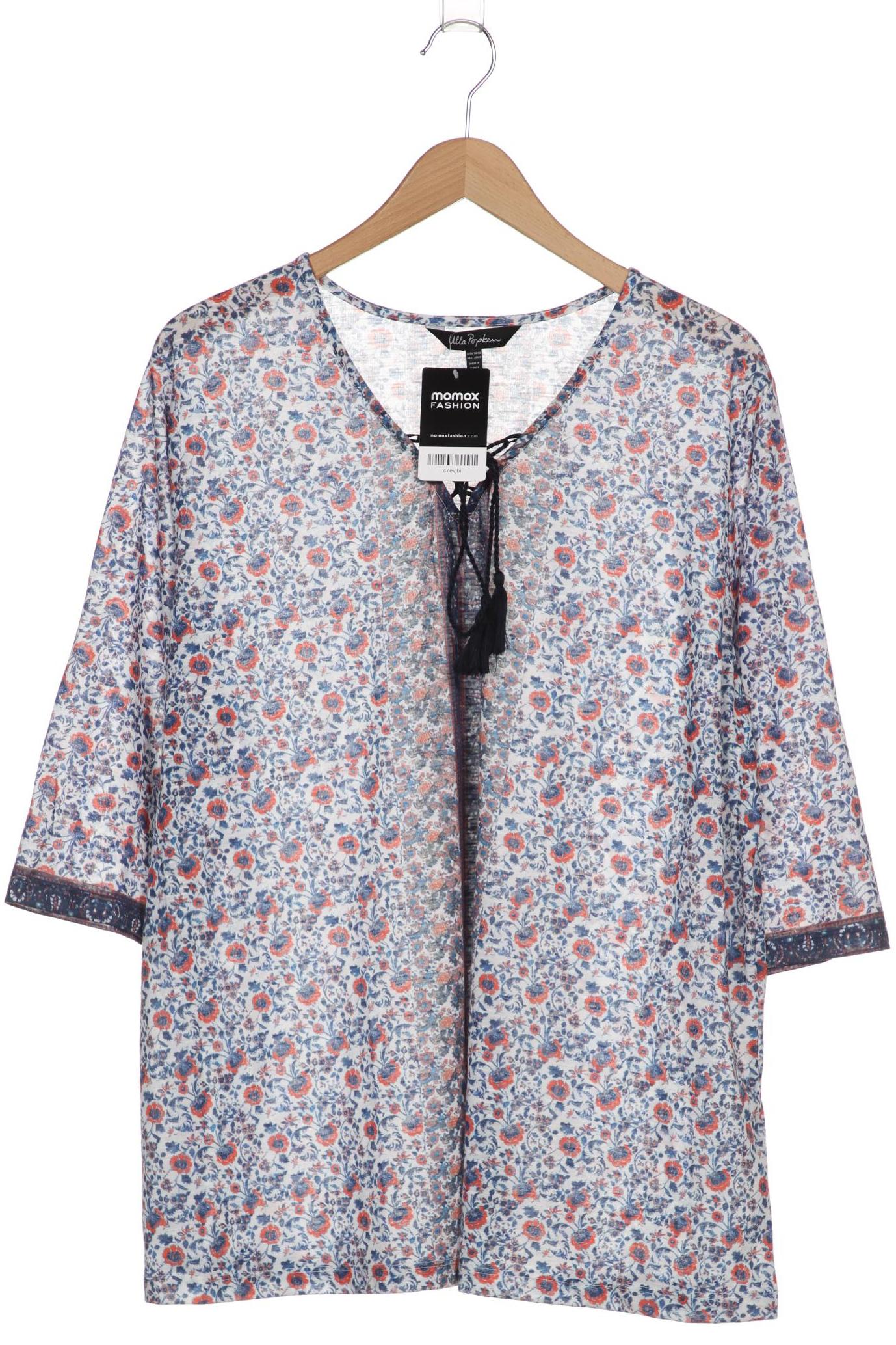 

Ulla Popken Damen Langarmshirt, blau