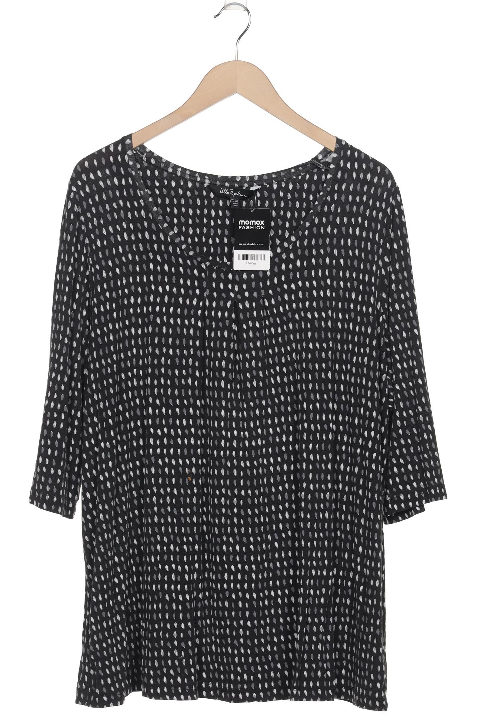 

Ulla Popken Damen Langarmshirt, schwarz, Gr. 46