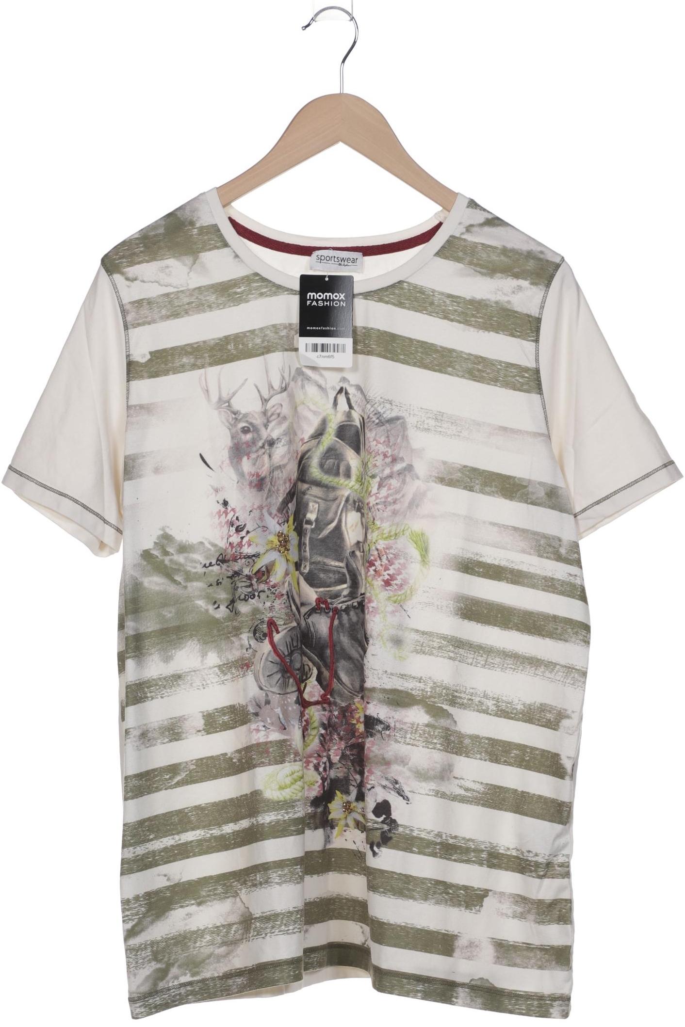 

Ulla Popken Damen T-Shirt, cremeweiß, Gr. 46