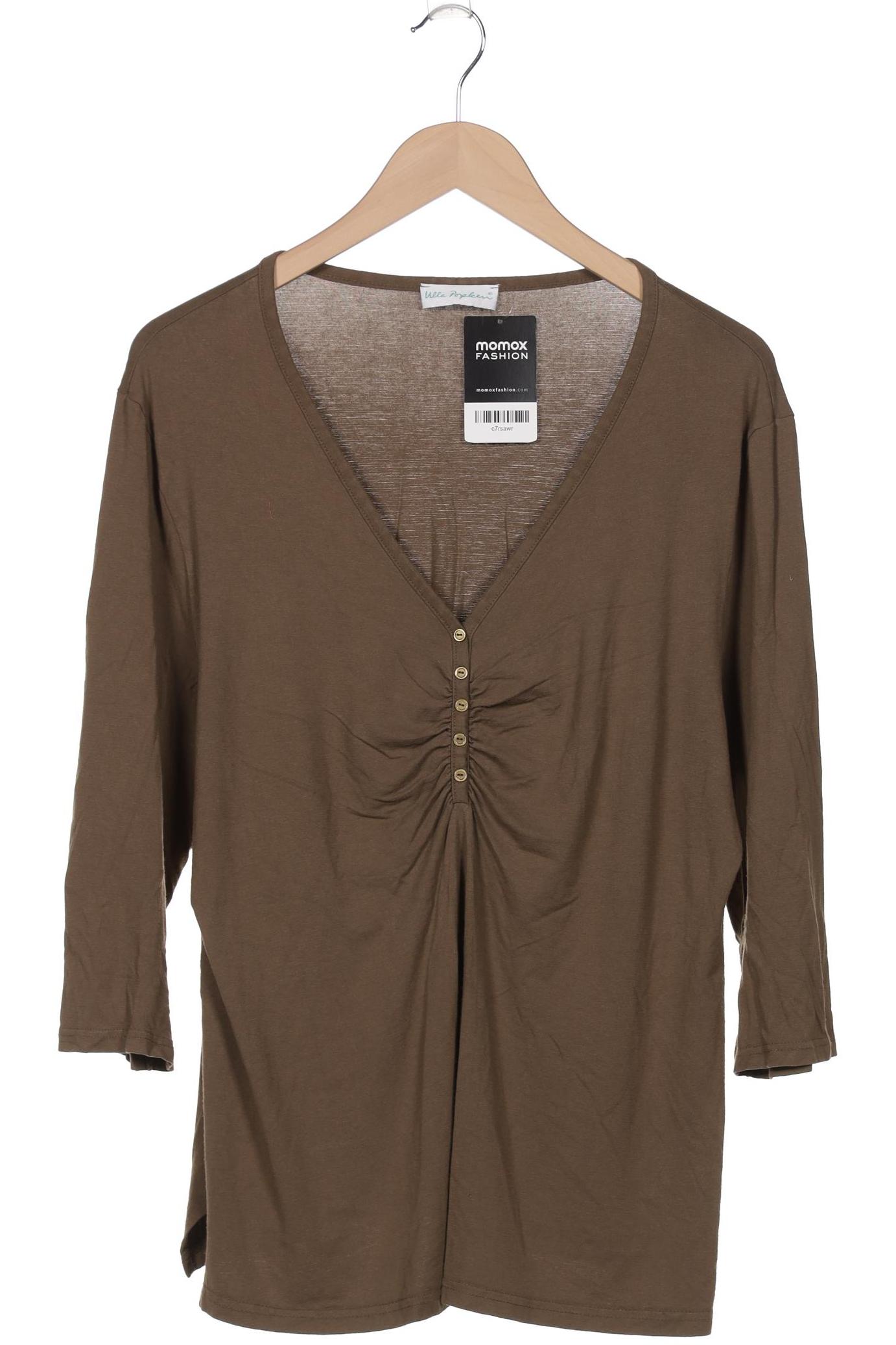 

Ulla Popken Damen Langarmshirt, braun, Gr. 46