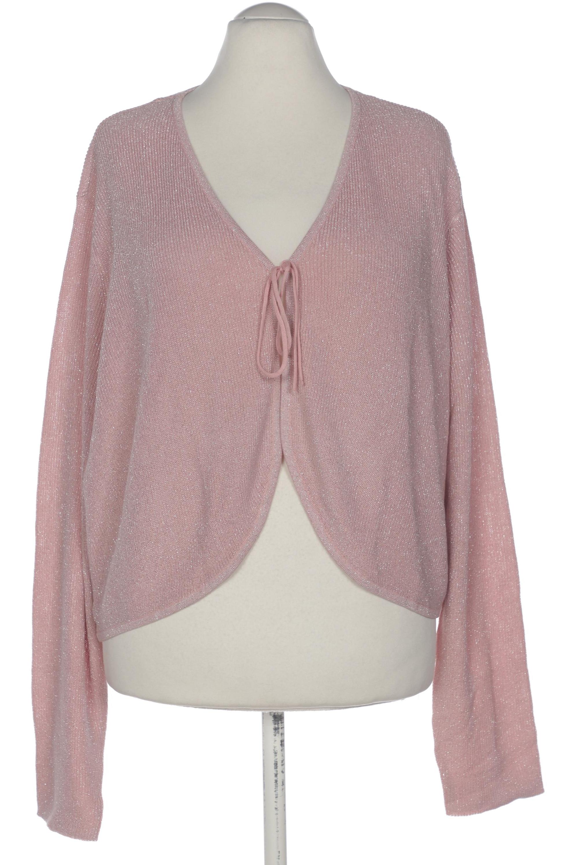 

Ulla Popken Damen Strickjacke, pink, Gr. 58