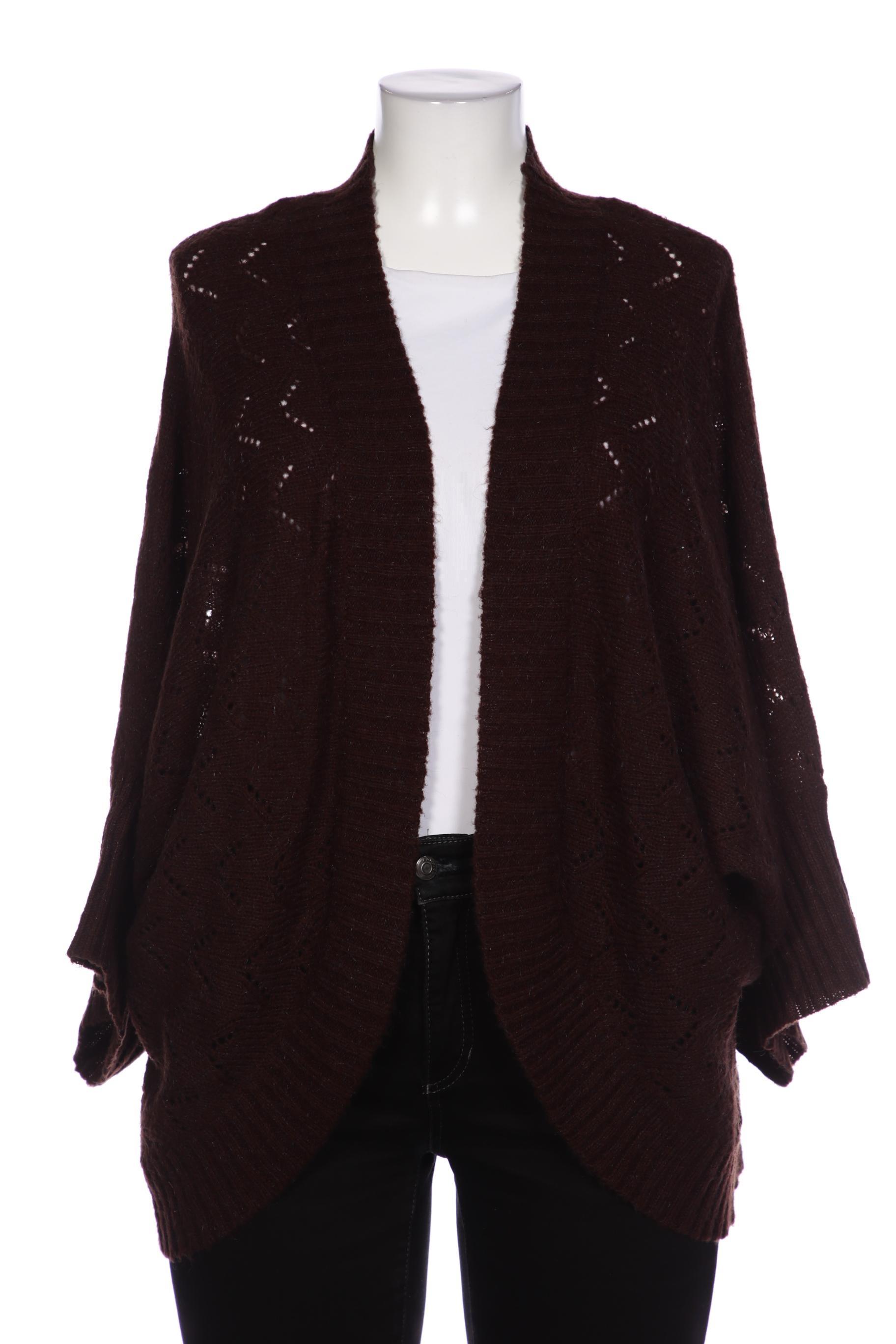 

Ulla Popken Damen Strickjacke, braun, Gr. 46