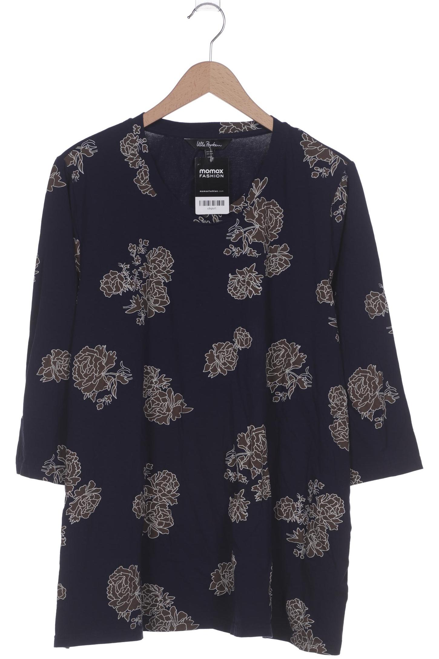 

Ulla Popken Damen Langarmshirt, marineblau, Gr. 50