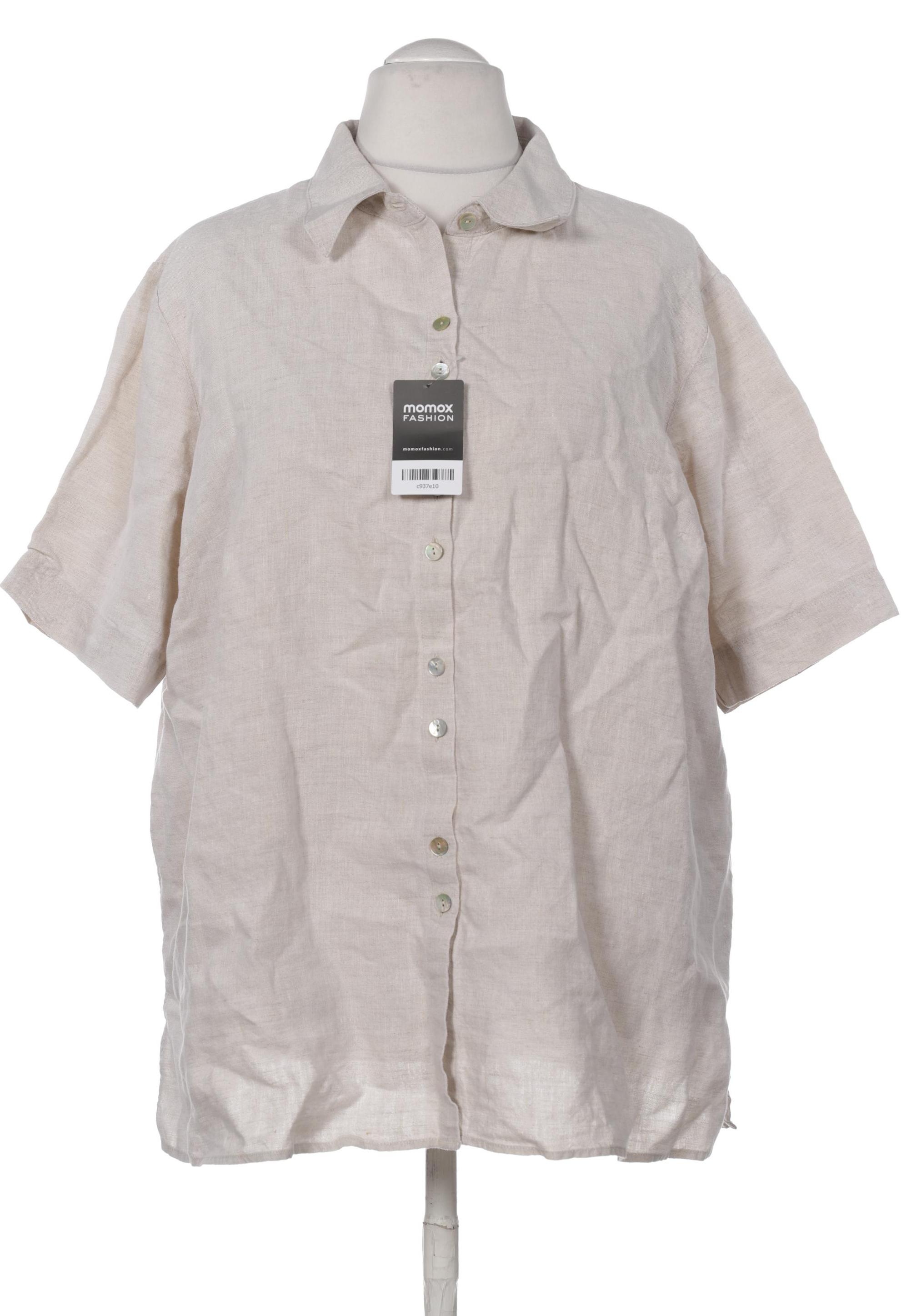 

Ulla Popken Damen Bluse, beige, Gr. 48