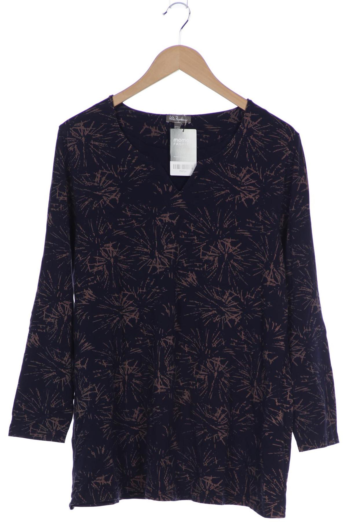 

Ulla Popken Damen Langarmshirt, marineblau, Gr. 46