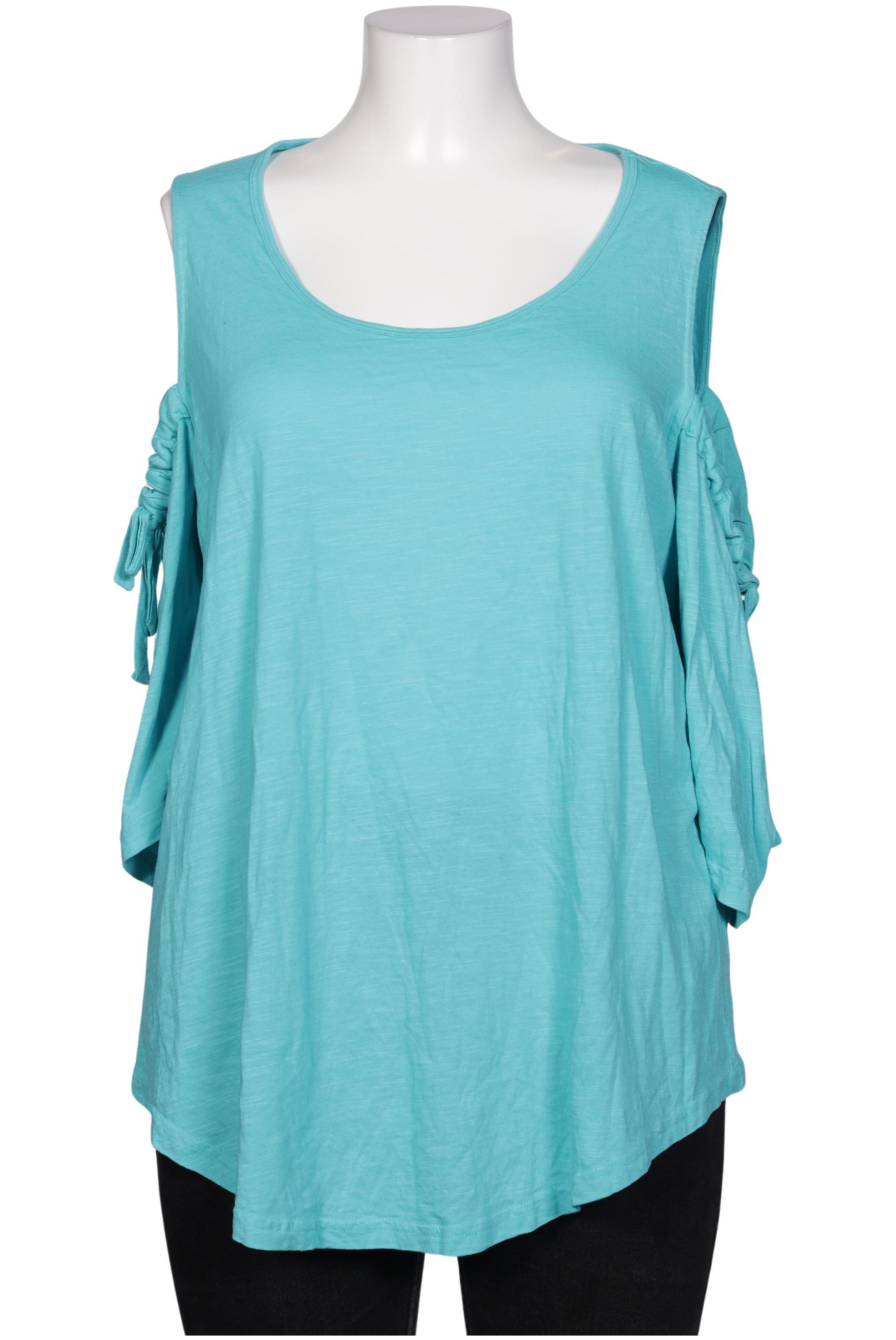 

Ulla Popken Damen T-Shirt, blau, Gr. 48