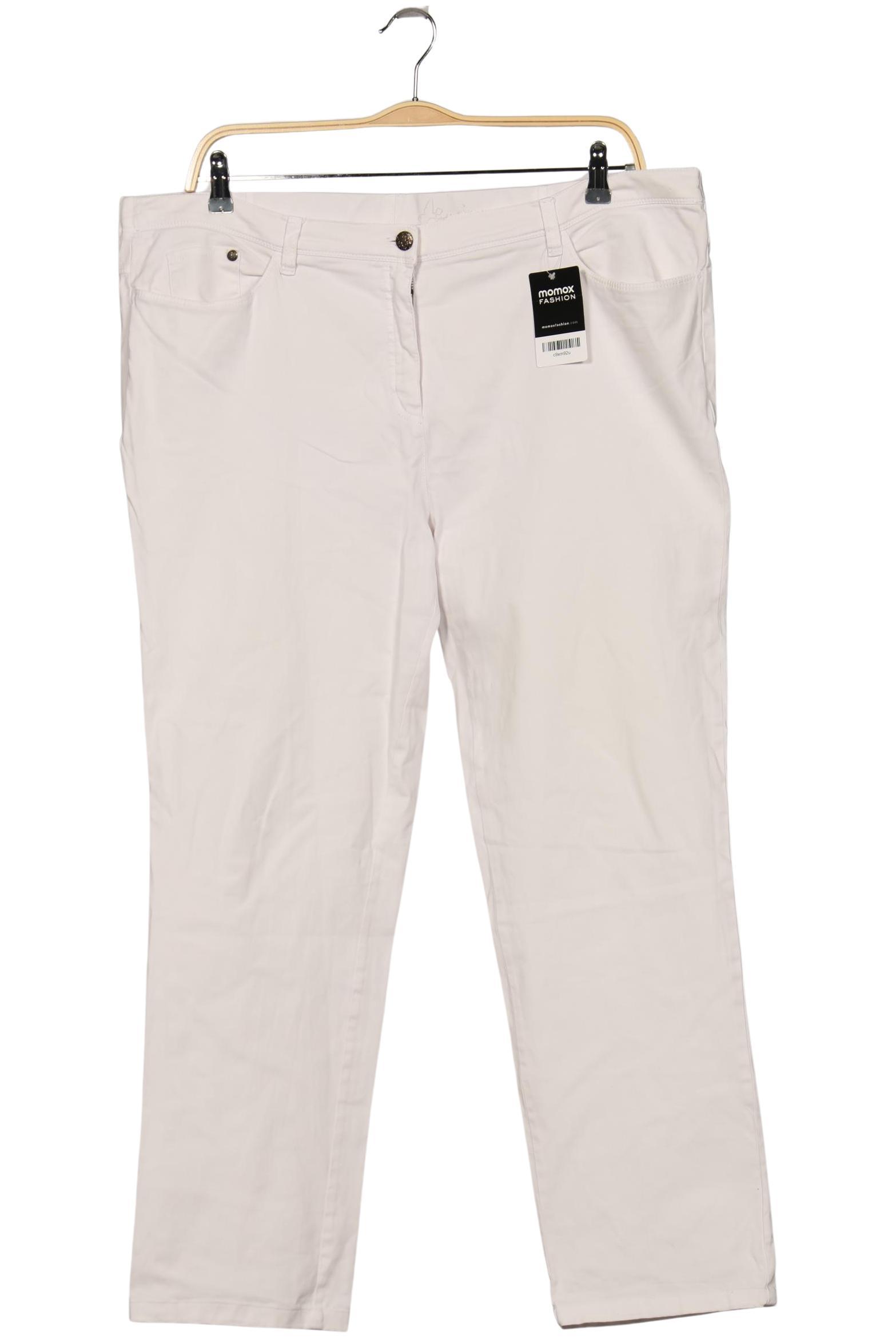 

Ulla Popken Damen Jeans, weiß, Gr. 50