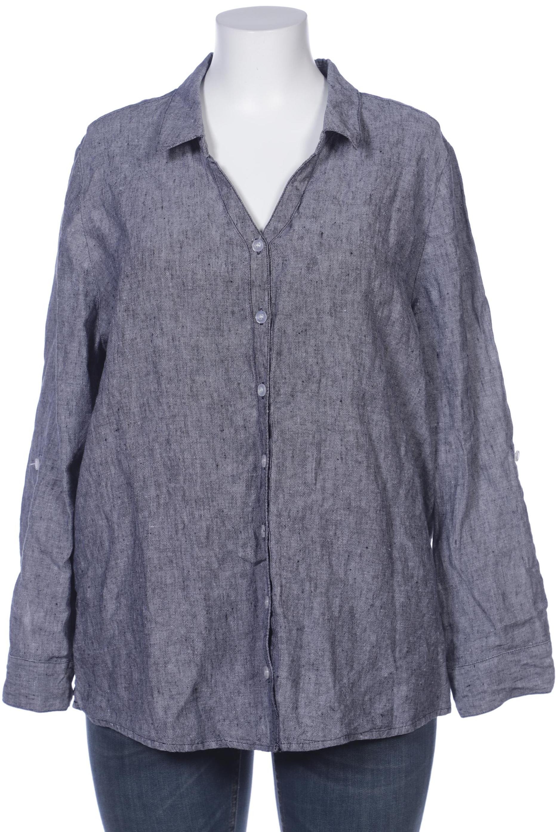 

Ulla Popken Damen Bluse, grau, Gr. 46