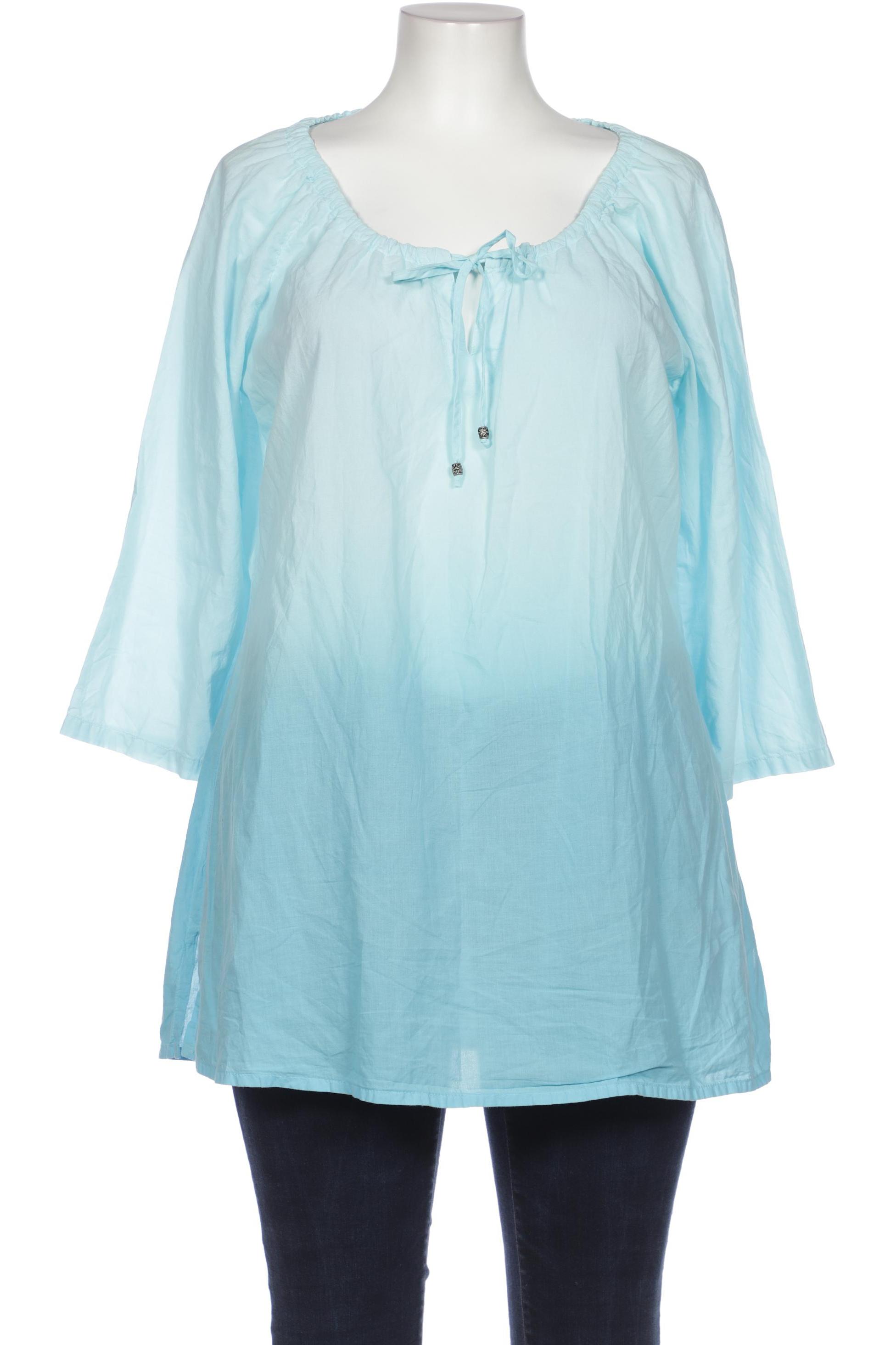 

Ulla Popken Damen Bluse, blau, Gr. 46