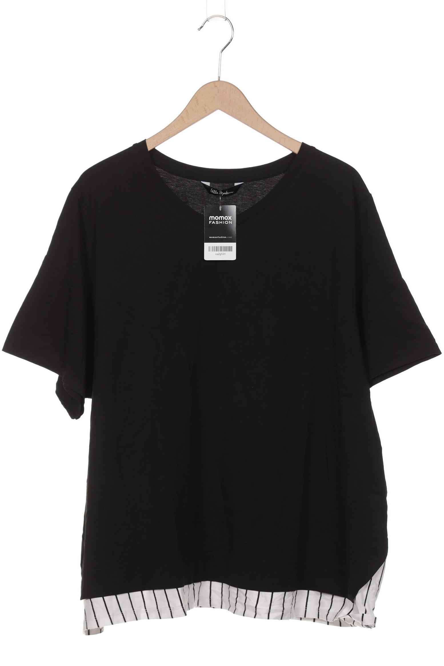 

Ulla Popken Damen T-Shirt, schwarz, Gr. 46