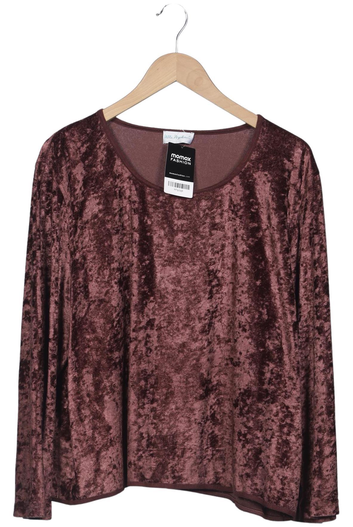 

Ulla Popken Damen Langarmshirt, bordeaux, Gr. 50