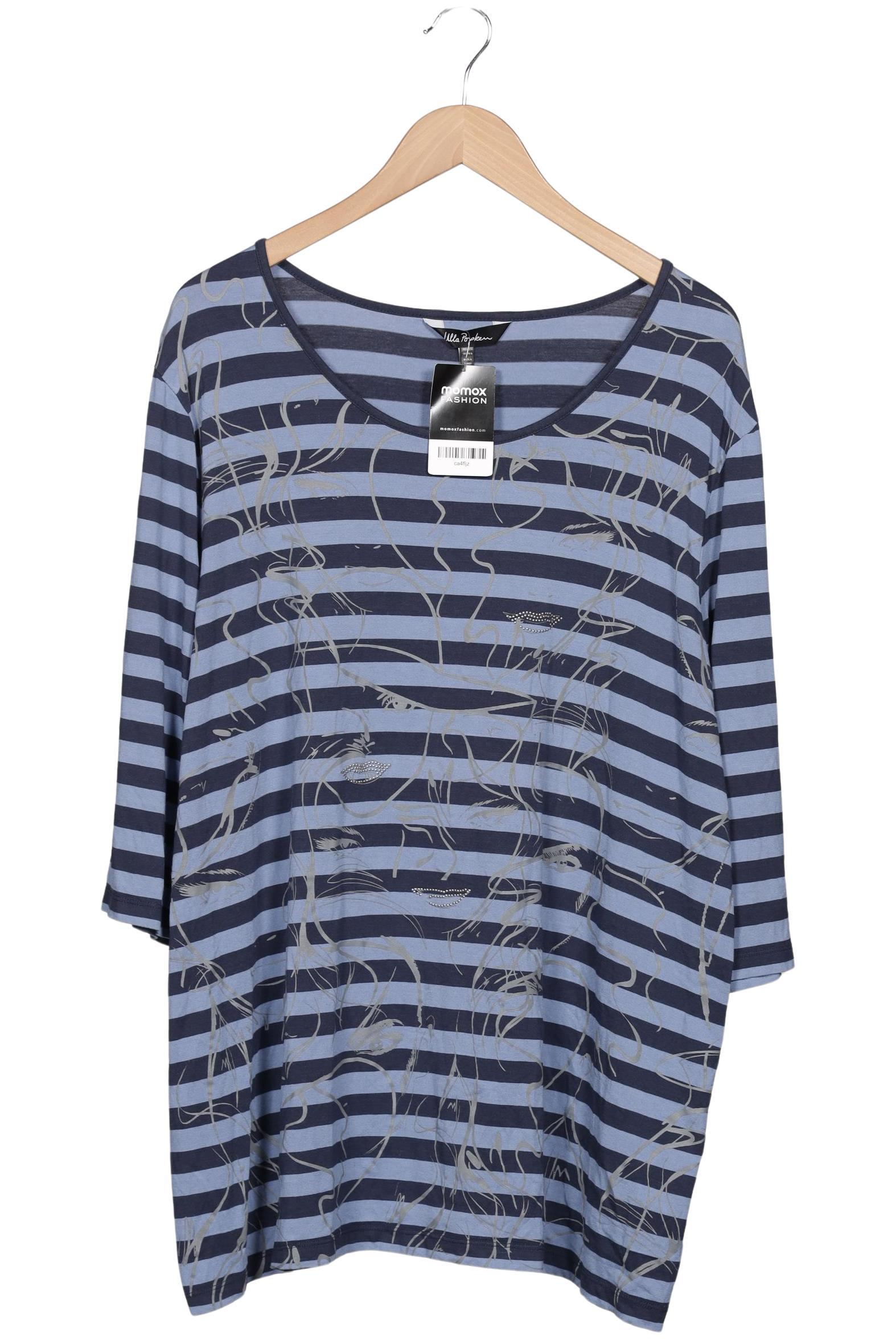 

Ulla Popken Damen Langarmshirt, marineblau, Gr. 46