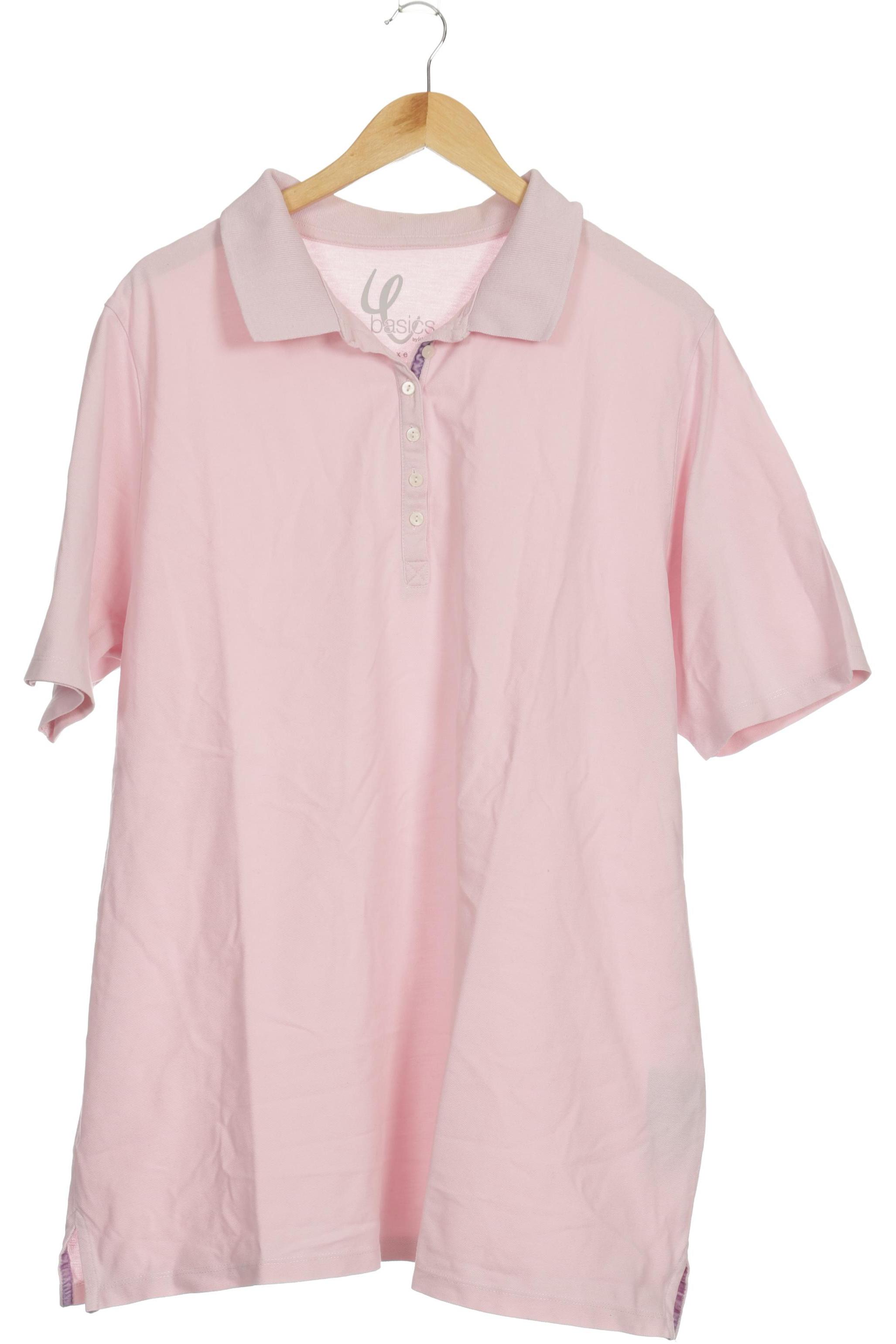 

Ulla Popken Damen Poloshirt, pink, Gr. 50