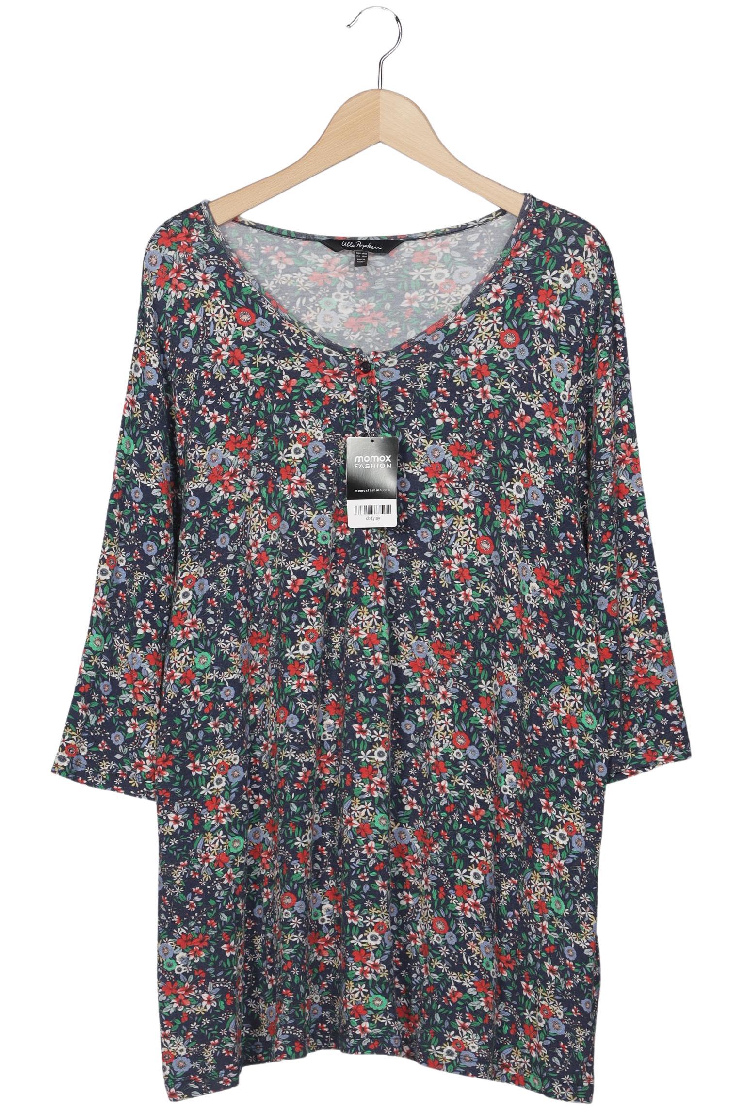 

Ulla Popken Damen Langarmshirt, mehrfarbig, Gr. 46