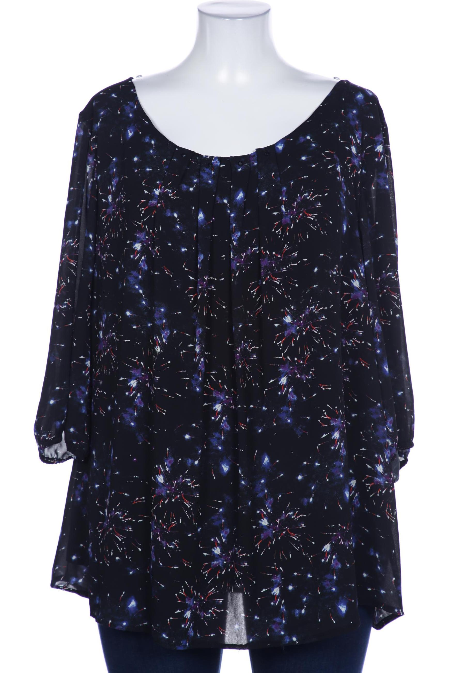 

Ulla Popken Damen Bluse, schwarz