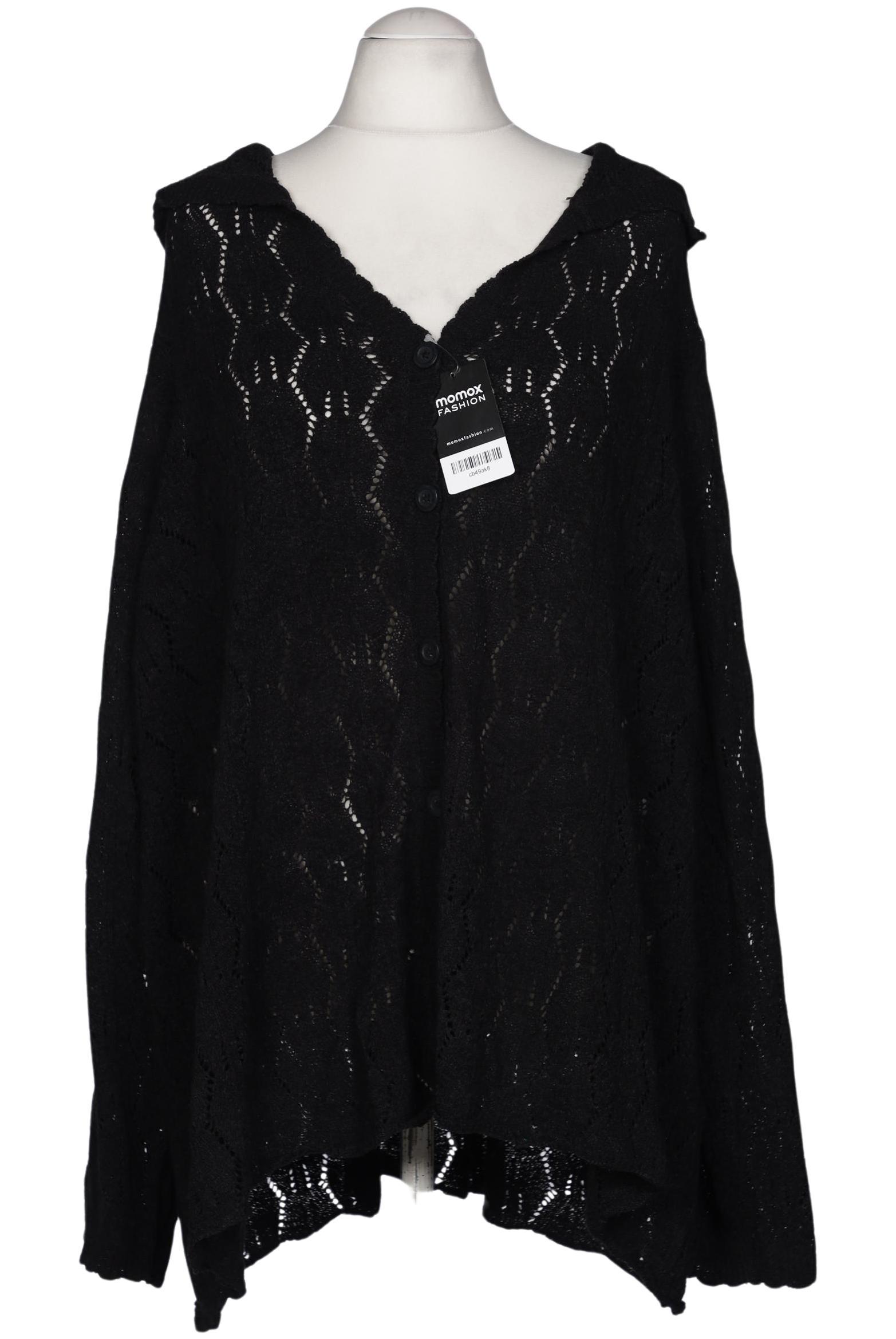 

Ulla Popken Damen Strickjacke, schwarz, Gr. 62