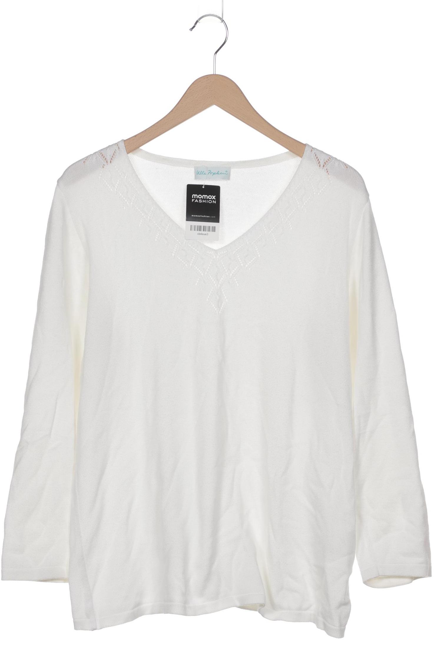 

Ulla Popken Damen Pullover, weiß, Gr. 42