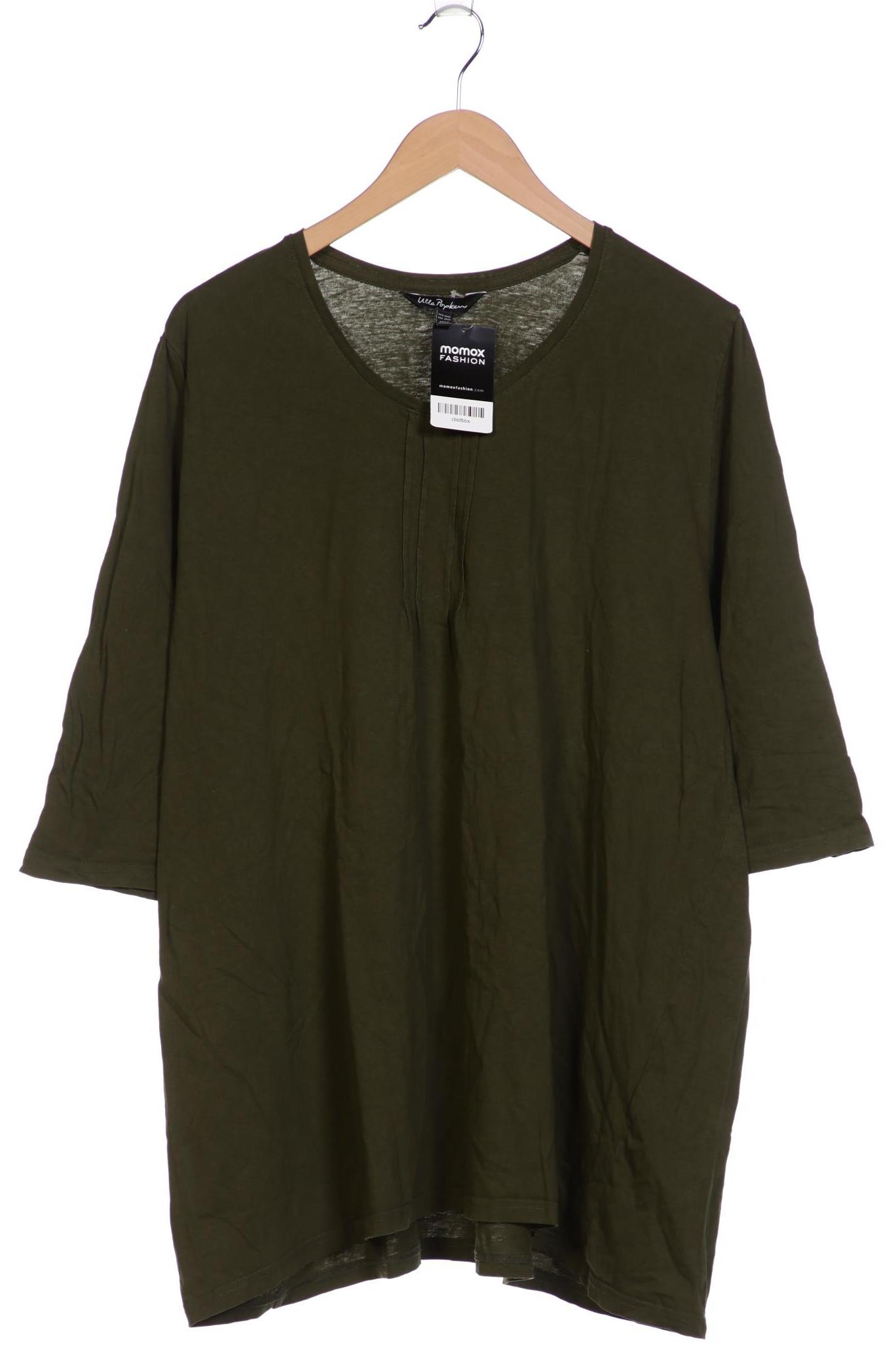

Ulla Popken Damen Langarmshirt, grün, Gr. 50