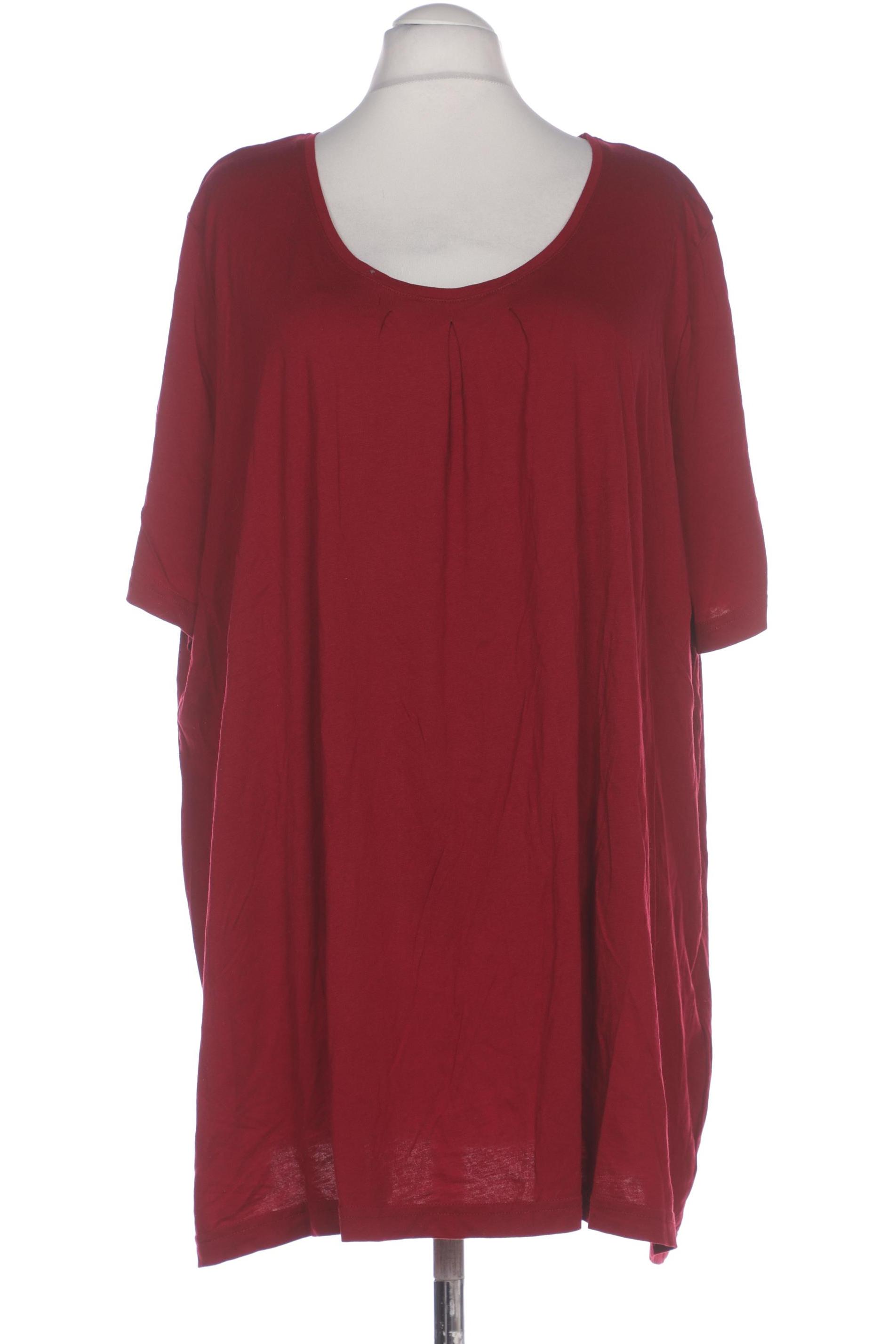 

Ulla Popken Damen T-Shirt, bordeaux, Gr. 58