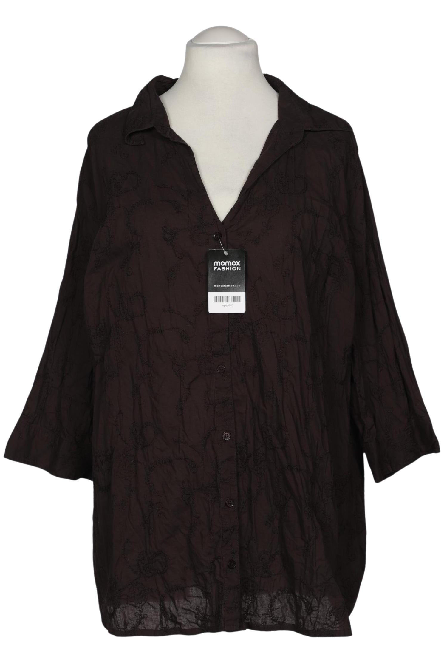 

Ulla Popken Damen Bluse, braun, Gr. 54