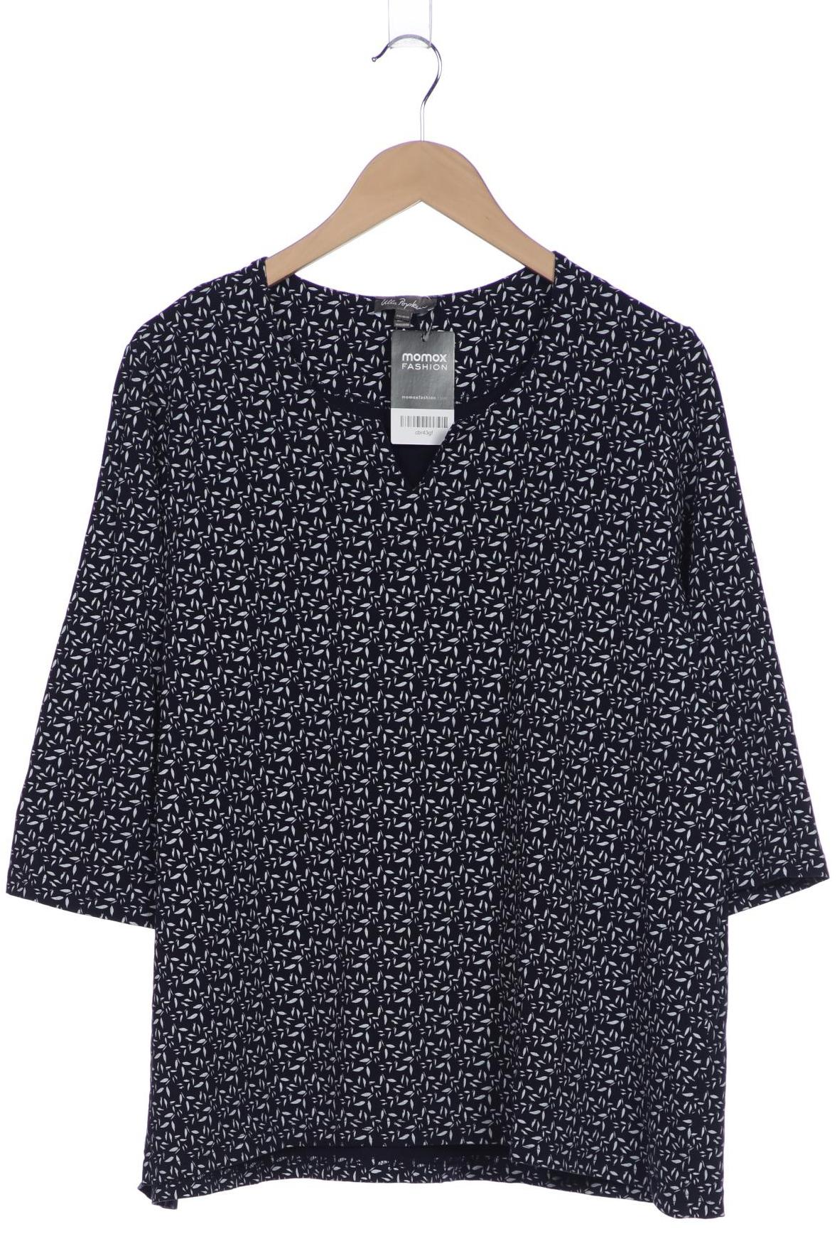 

Ulla Popken Damen Langarmshirt, marineblau, Gr. 46