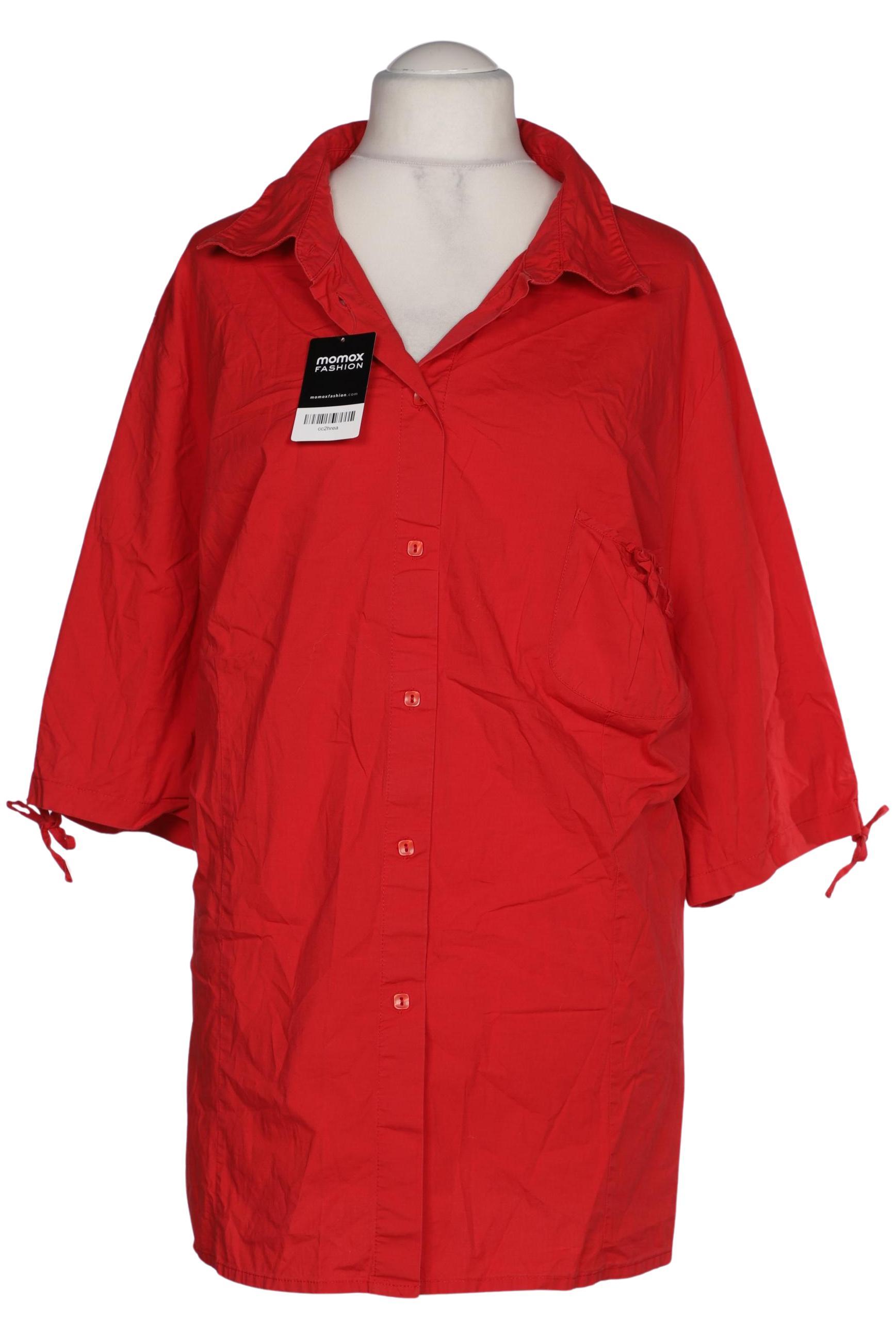

Ulla Popken Damen Bluse, rot, Gr. 58