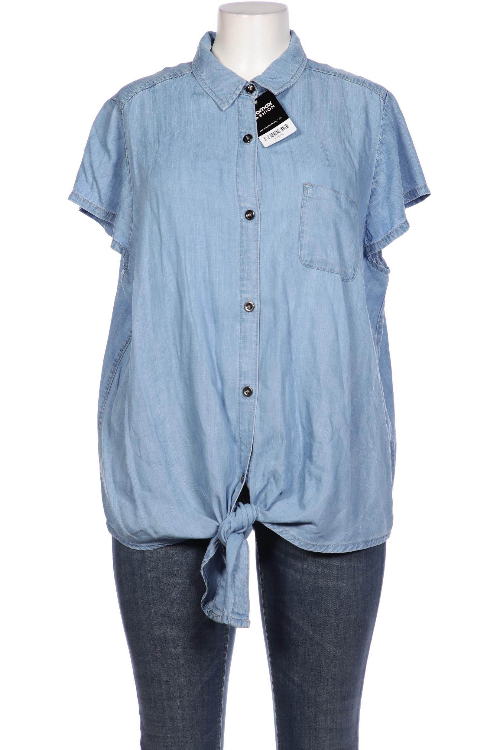 

Ulla Popken Damen Bluse, blau, Gr. 46