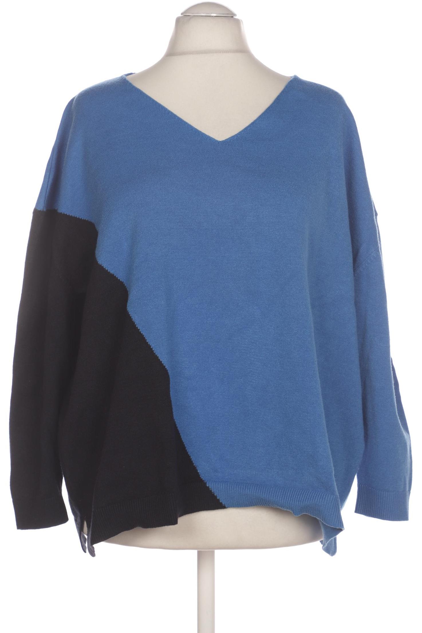 

Ulla Popken Damen Pullover, blau, Gr. 52
