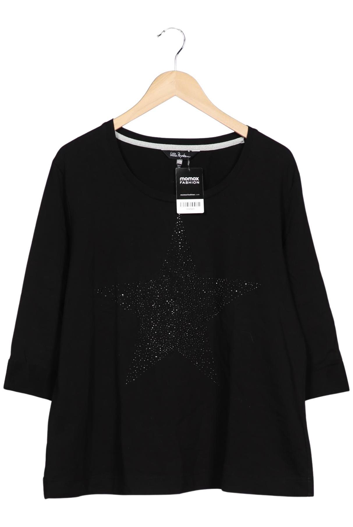 

Ulla Popken Damen Sweatshirt, schwarz, Gr. 42