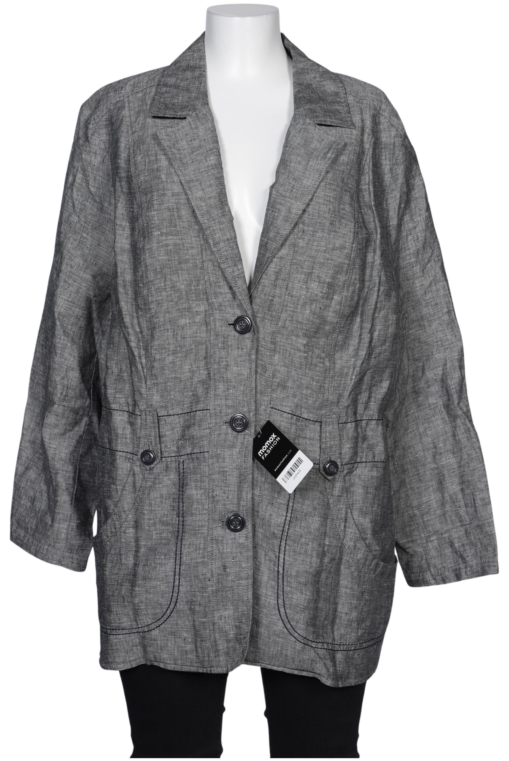 

Ulla Popken Damen Blazer, grau, Gr. 50