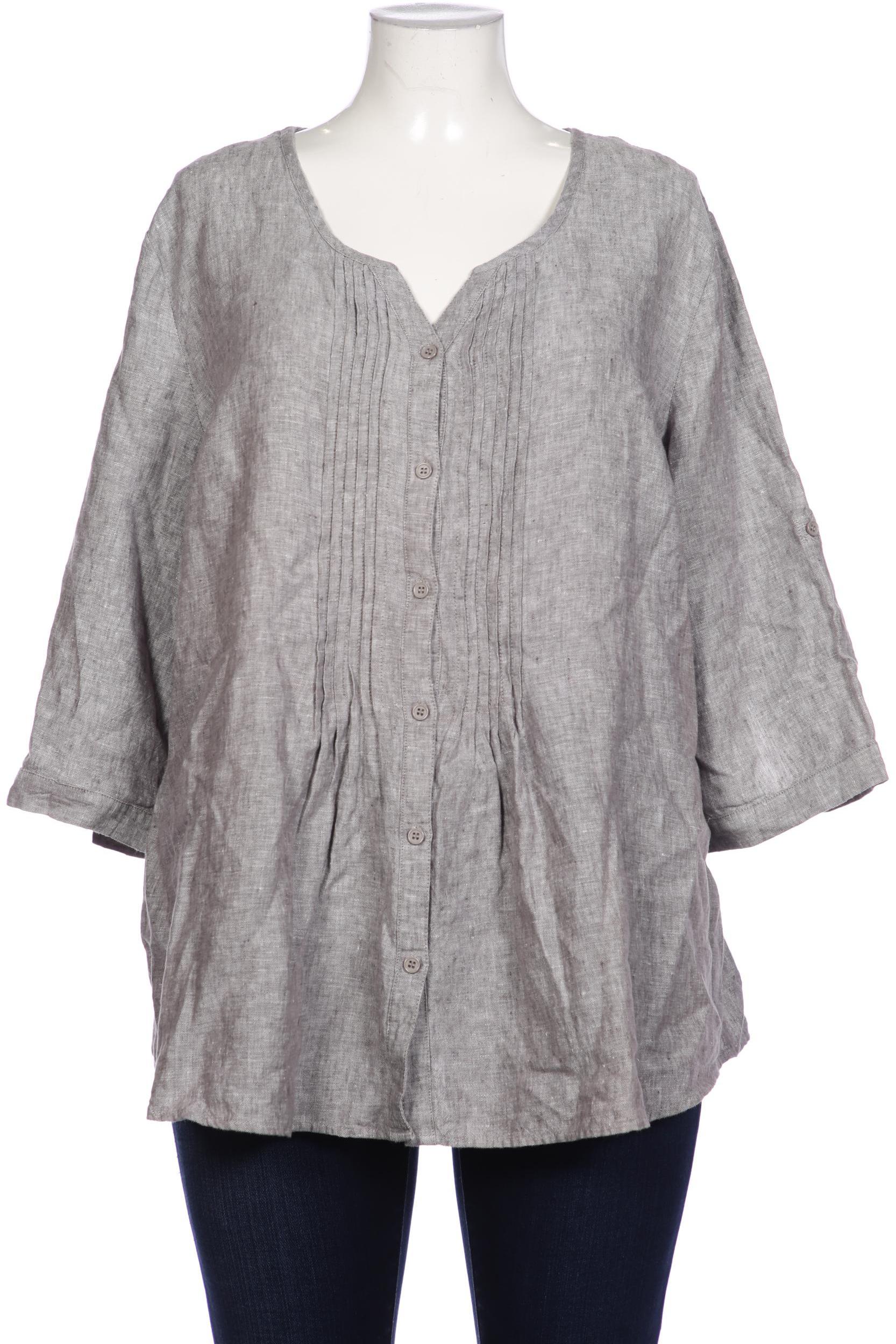 

Ulla Popken Damen Bluse, grau, Gr. 46