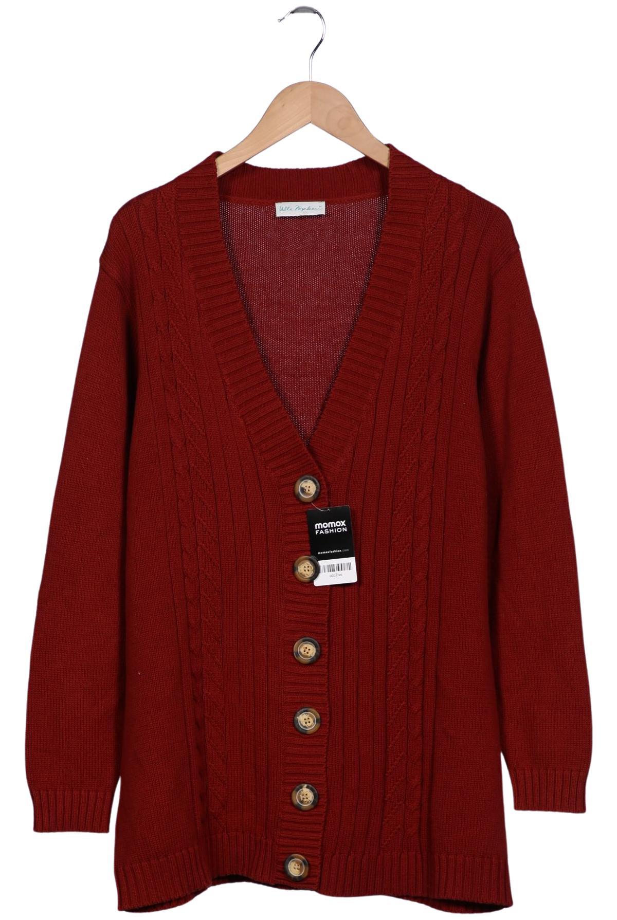 

Ulla Popken Damen Strickjacke, rot, Gr. 46