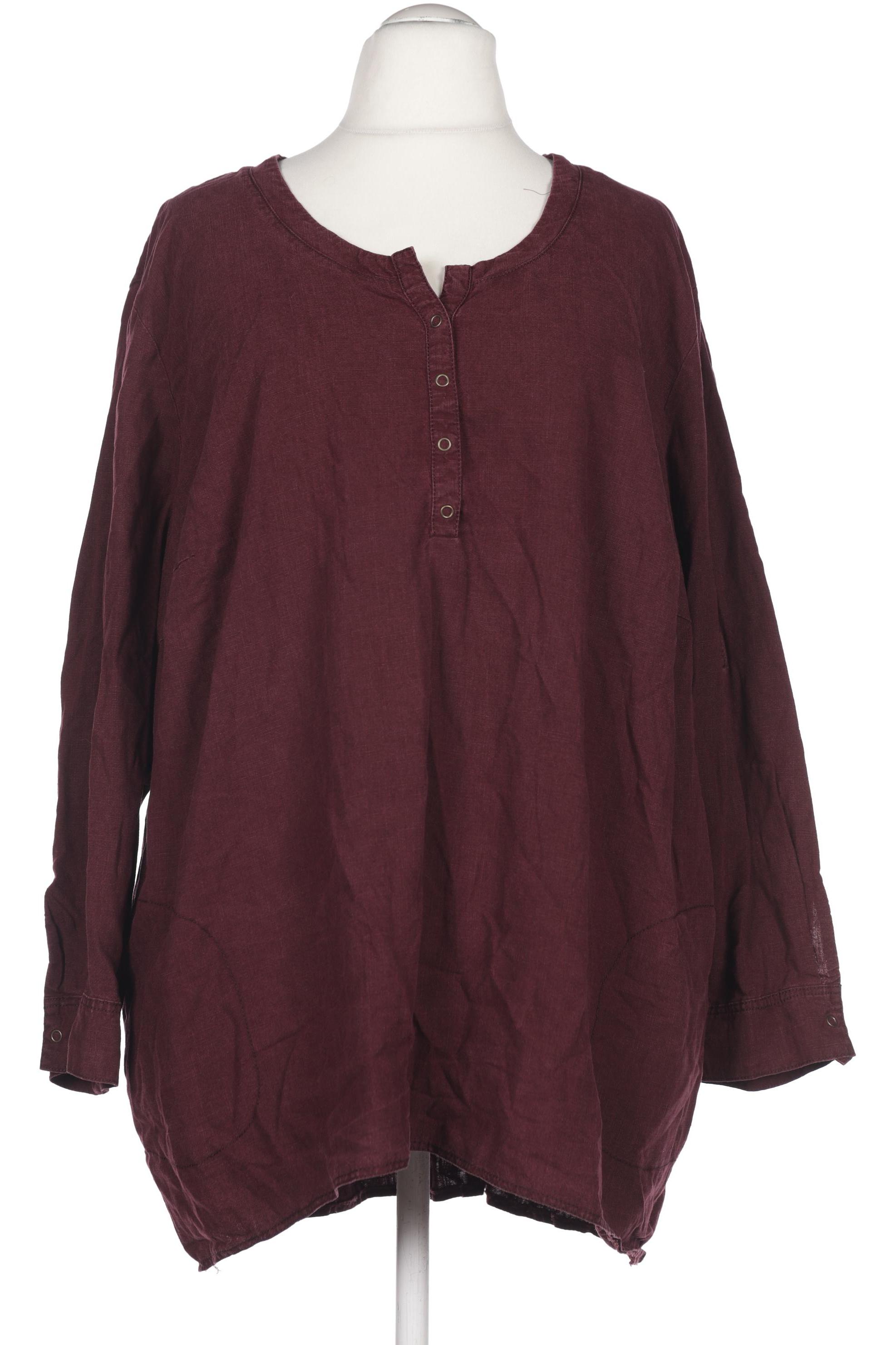 

Ulla Popken Damen Bluse, bordeaux, Gr. 58