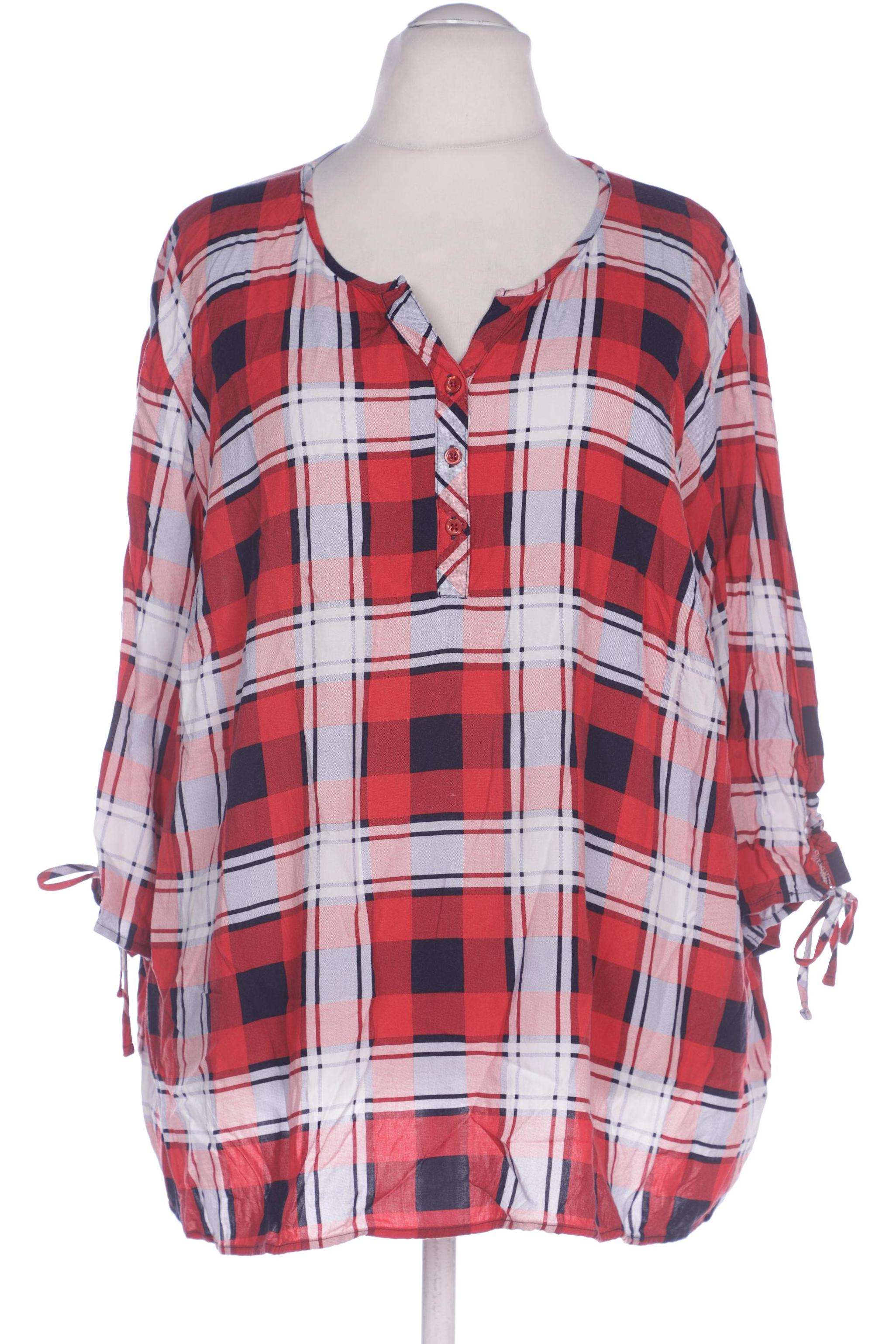 

Ulla Popken Damen Bluse, rot, Gr. 54