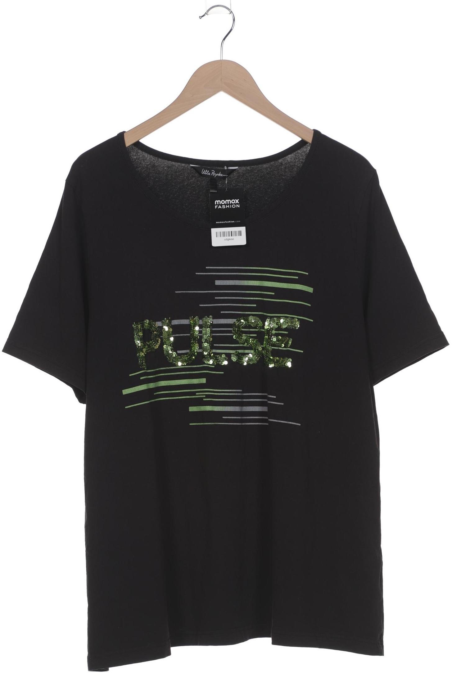 

Ulla Popken Damen T-Shirt, schwarz, Gr. 50