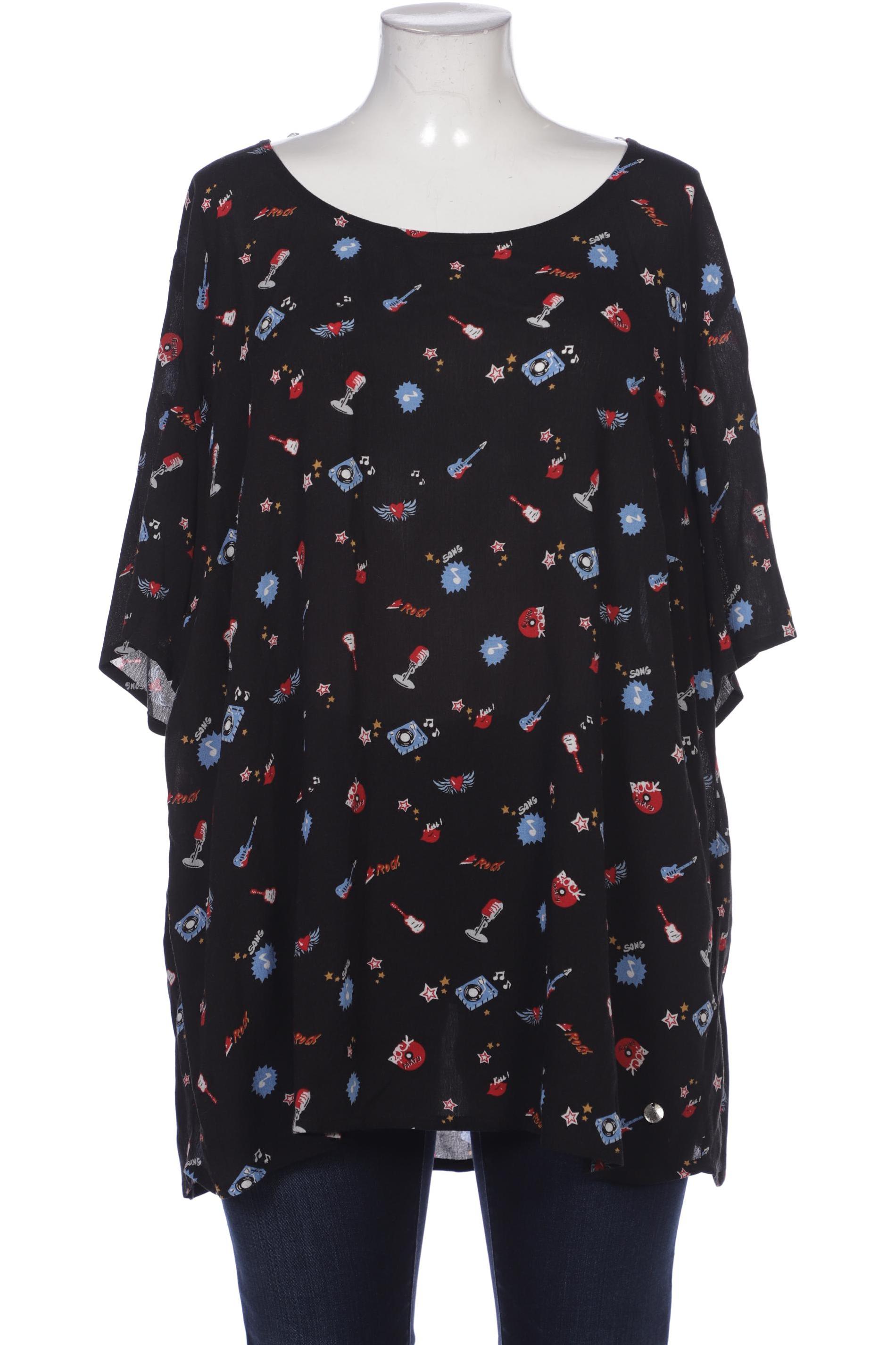 

Ulla Popken Damen Bluse, schwarz, Gr. 50